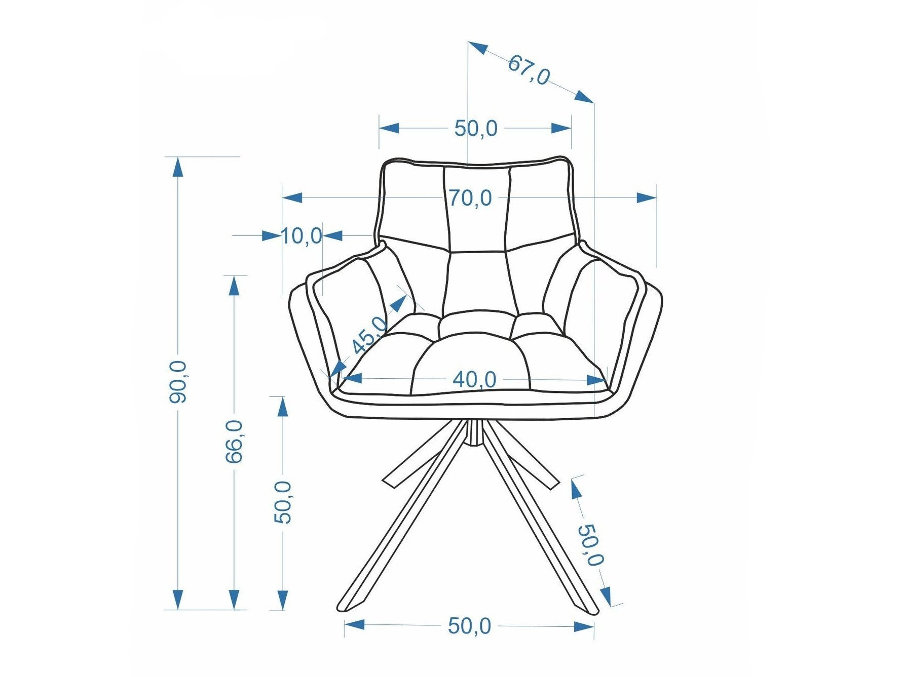 Stoel Houston 2190 (Cremona 96)