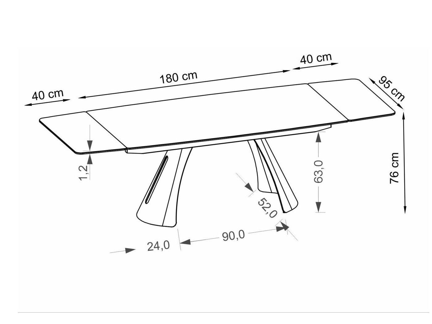 Tafel Houston 2191