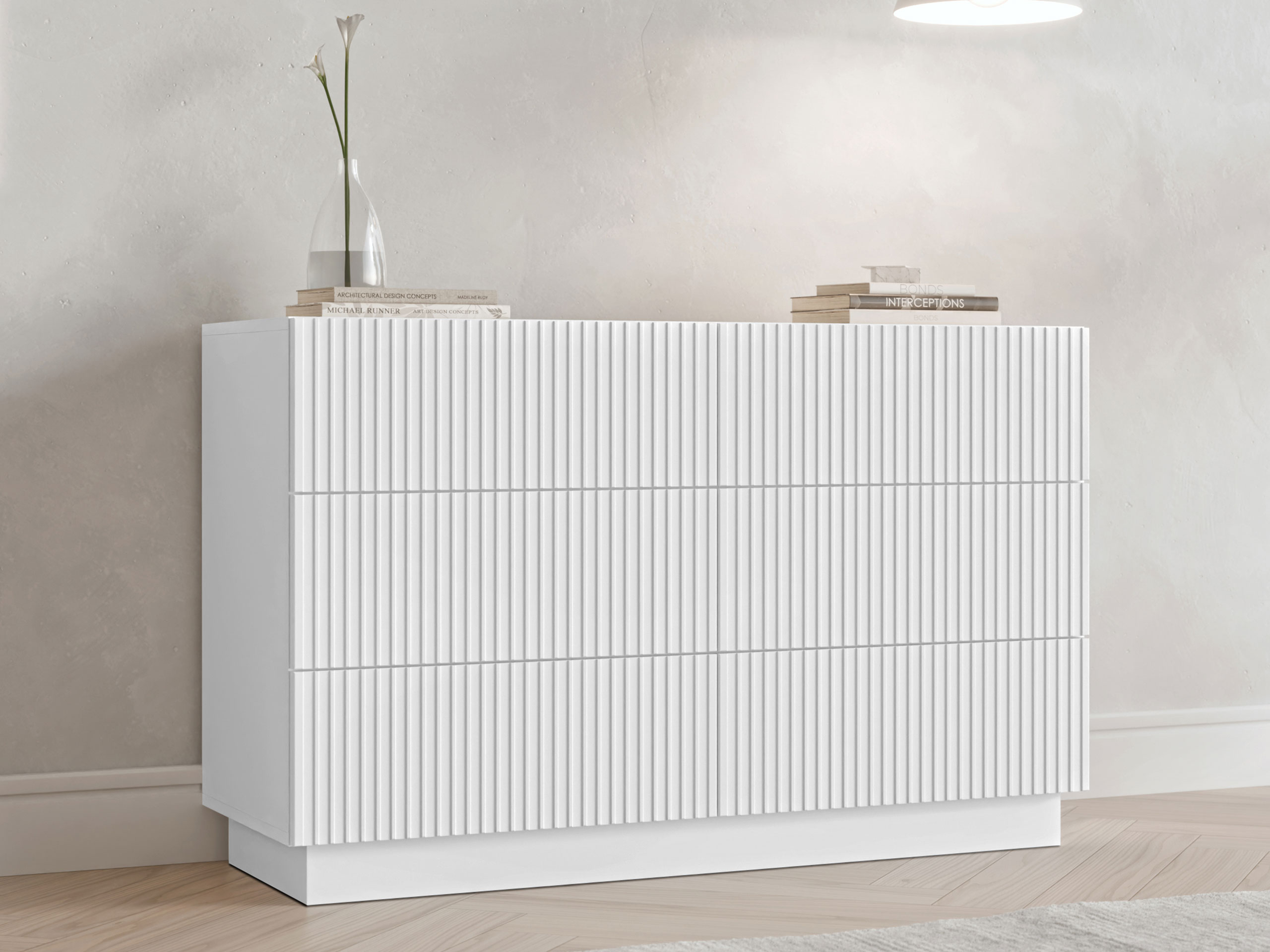 Ladekast Lusonu 108 (Wit)
