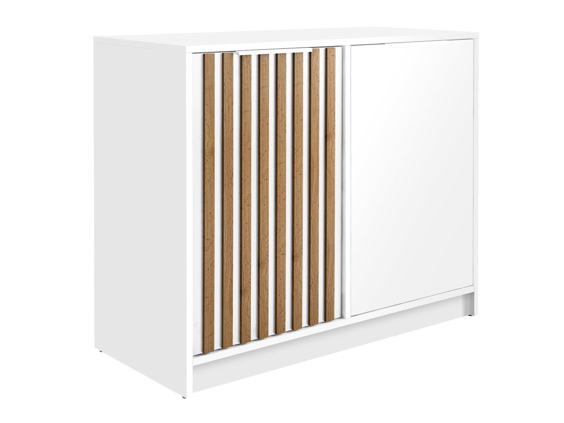 Dressoir Collis III (Wit + Wotan eik)