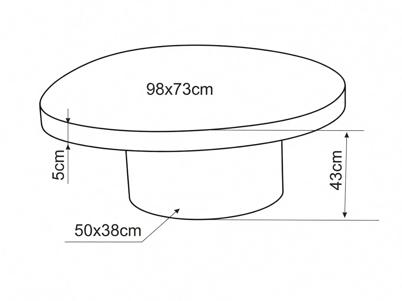 Salontafel Detroit 1016