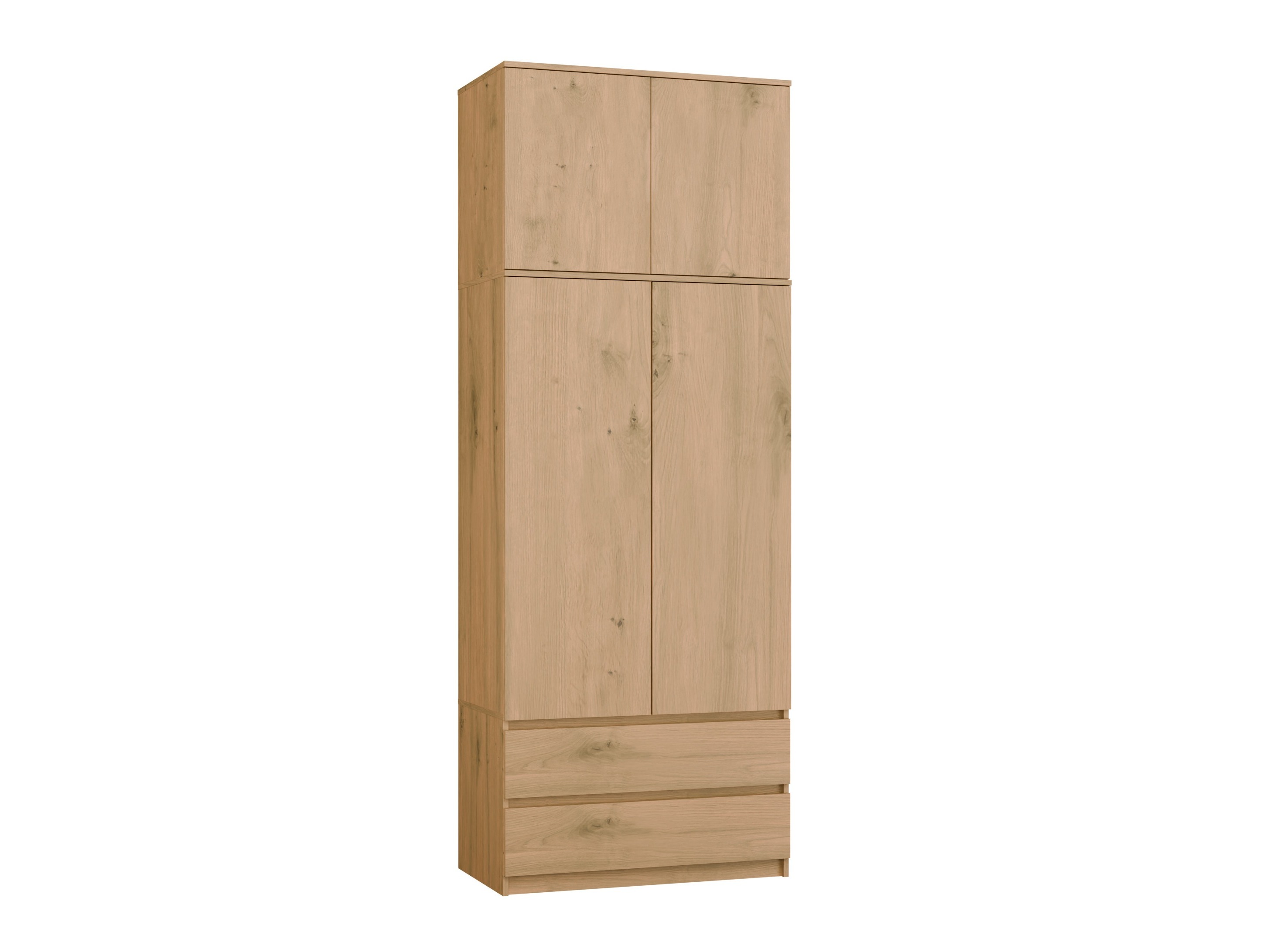 Kledingkast Elbvelu 135 (Artisan eiken)