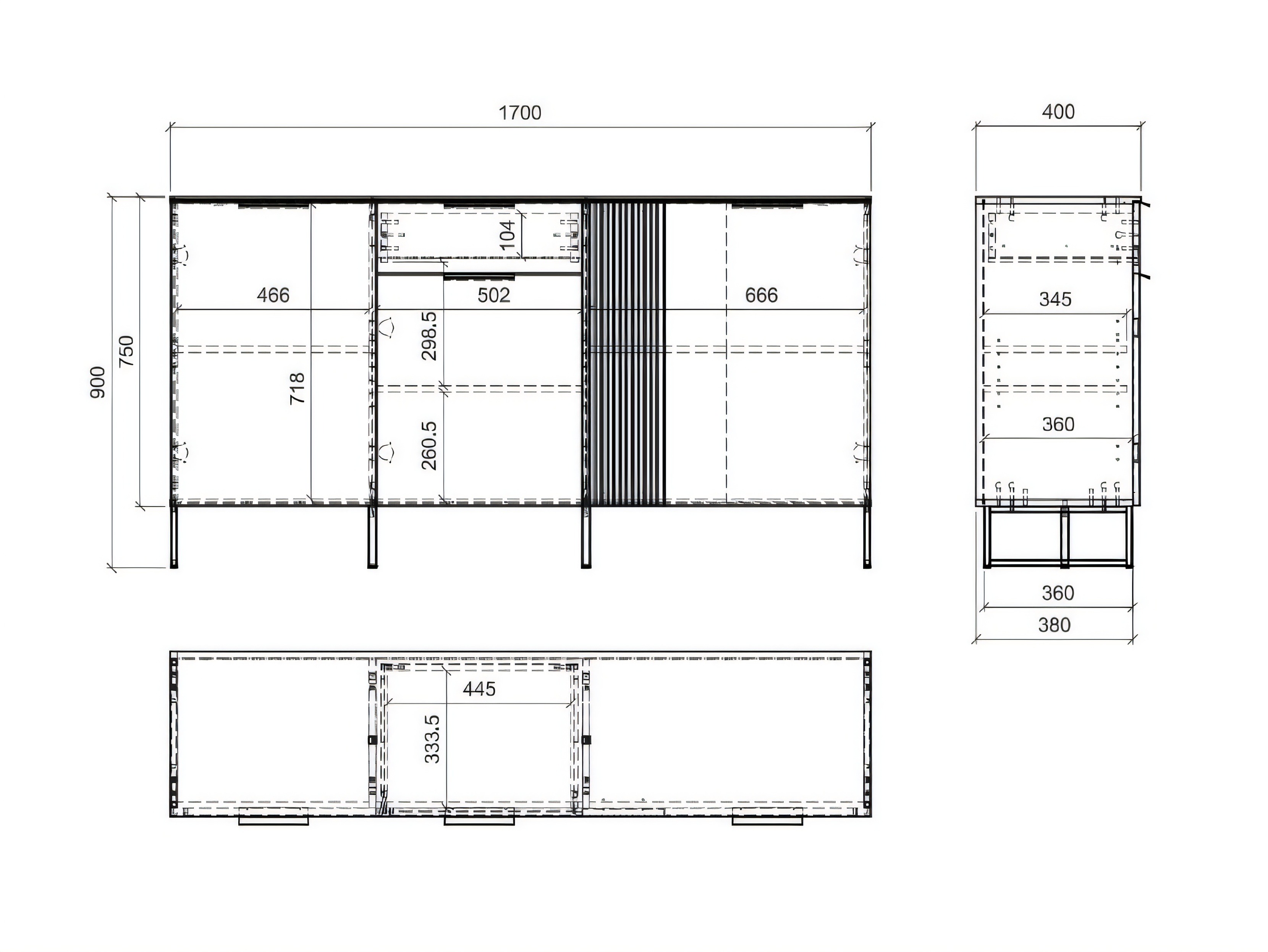 Ladekast Morevae 103