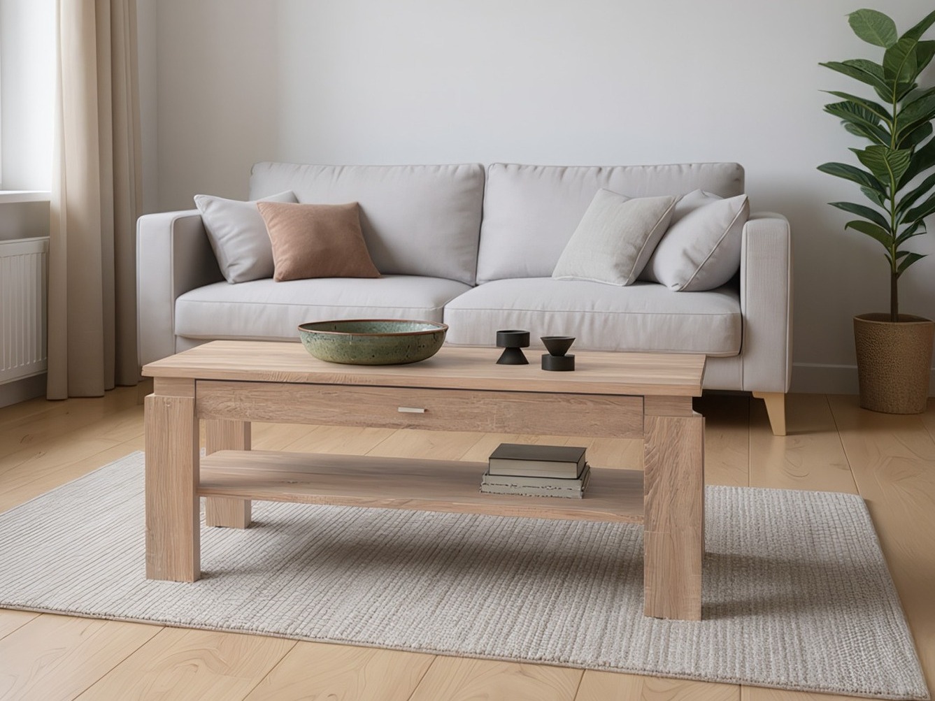 Salontafel Ontario 236 (Sonoma eik)
