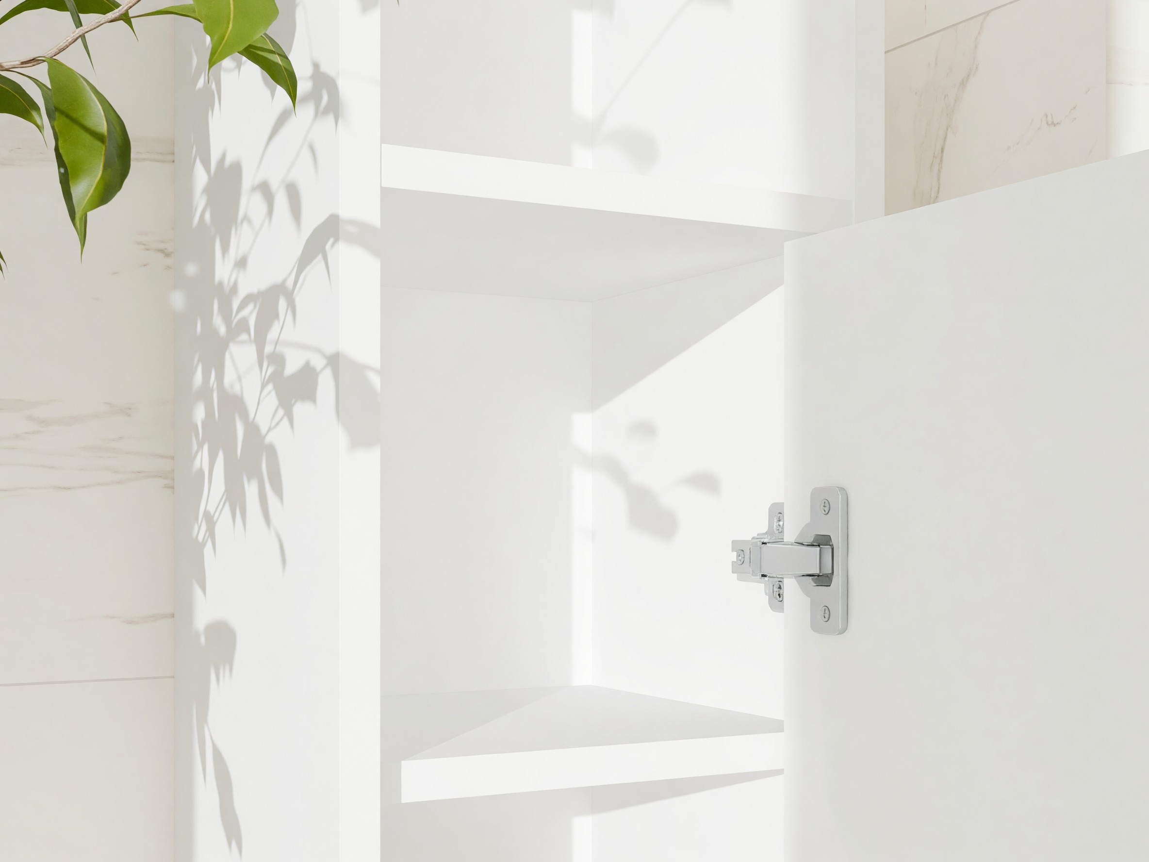 Plank voor de badkamer Mandeville 381 (Wit)