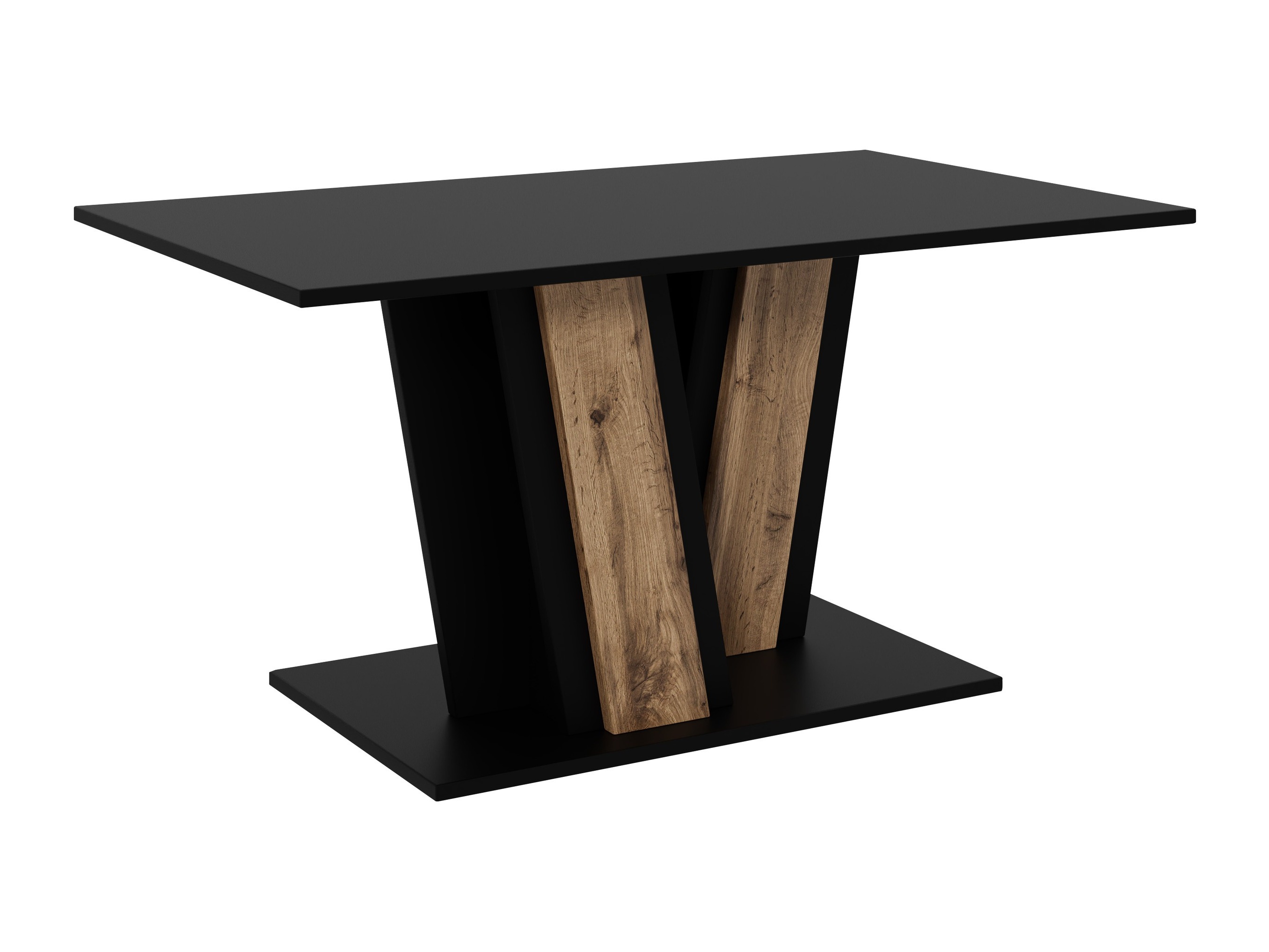 Salontafel Goodyear 138 (Zwart + Wotan eik)