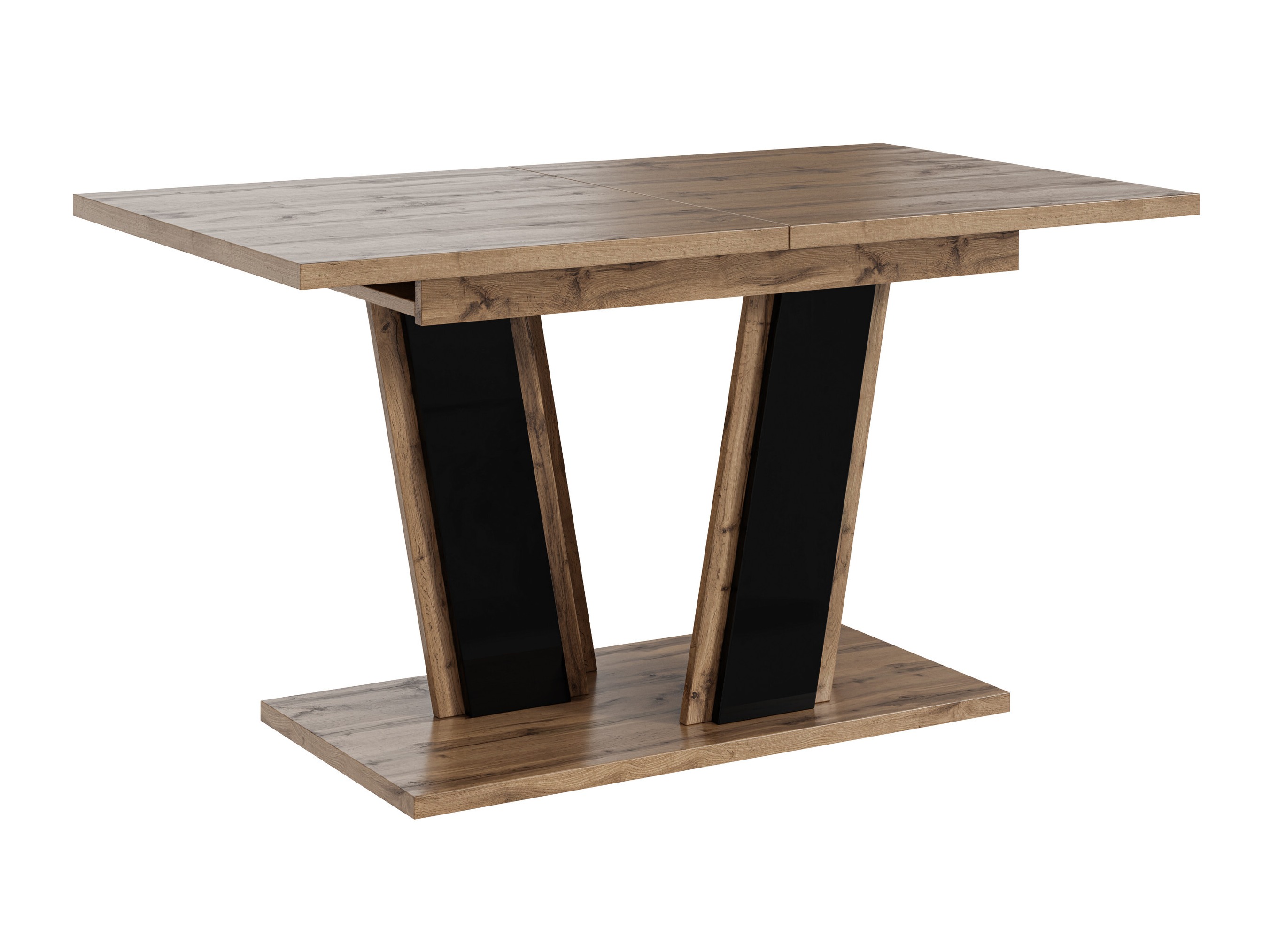 Tafel Goodyear 139 (Wotan eik + Glanzend zwart)