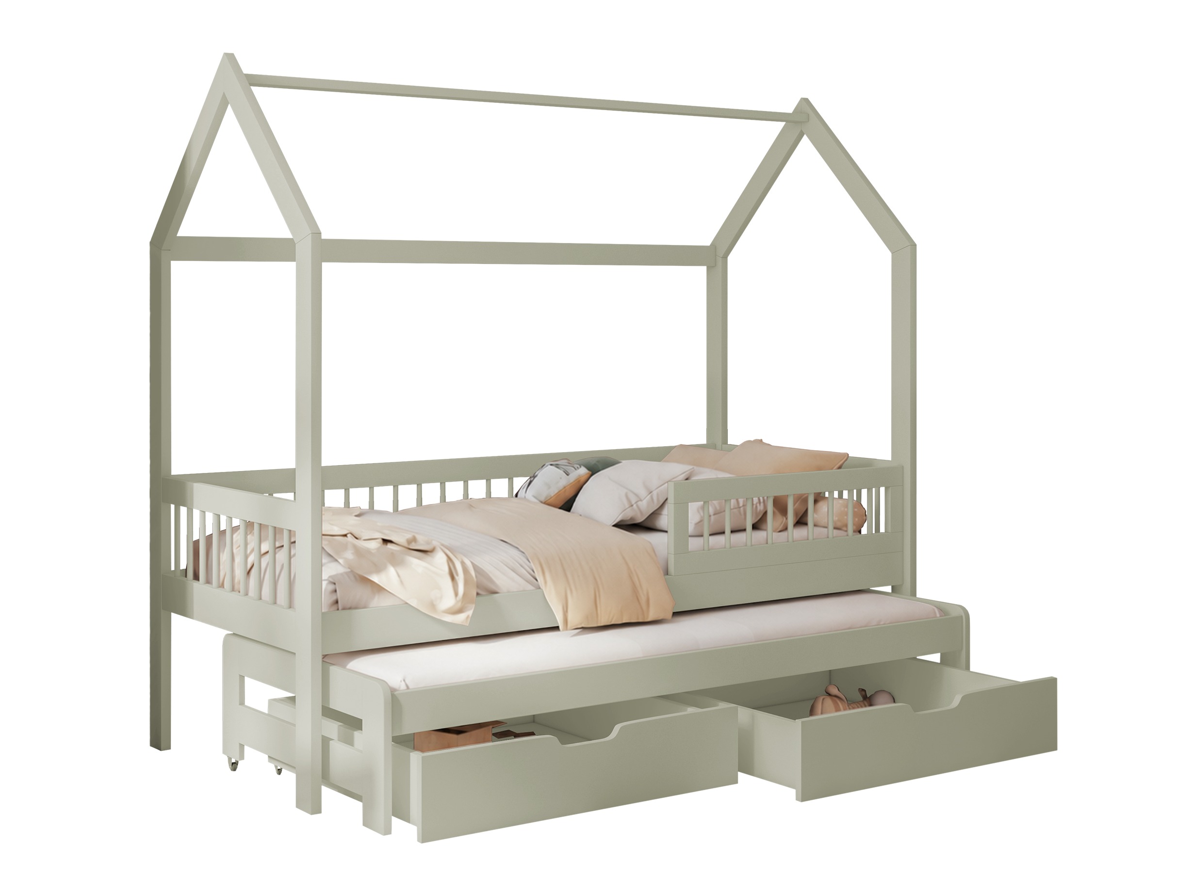 Bed Henderson 166 (Licht olijfboom)