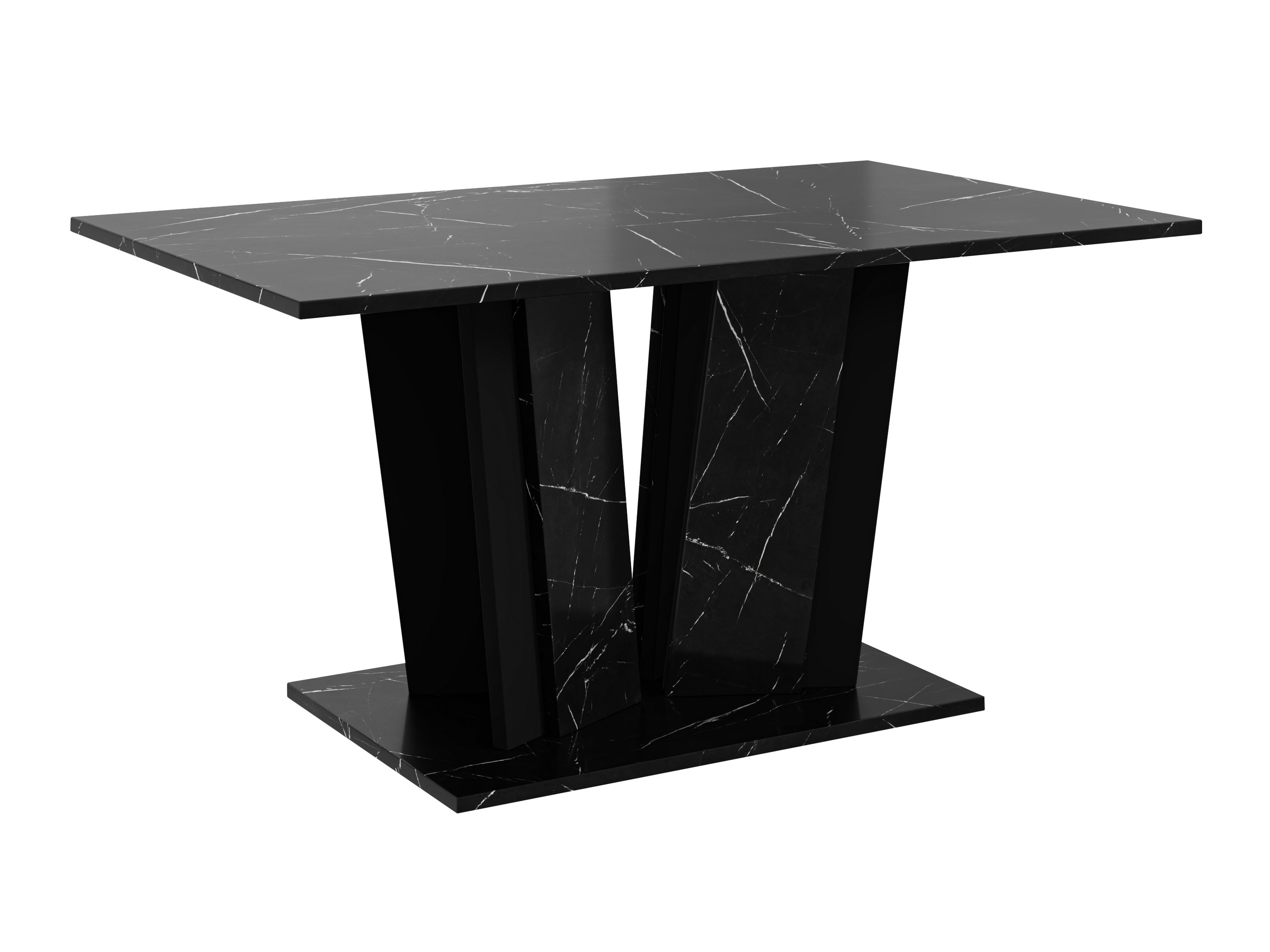 Salontafel Goodyear 143 (Zwart marmer + Zwart)
