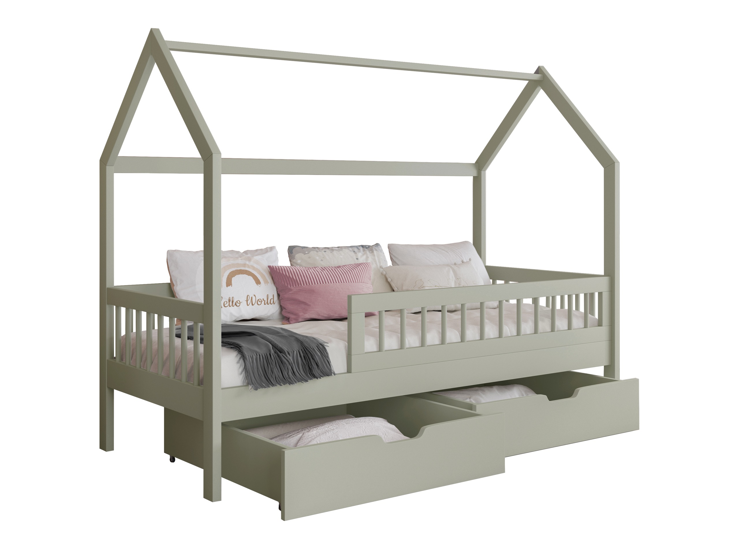 Bed Henderson 167 (Licht olijfboom)