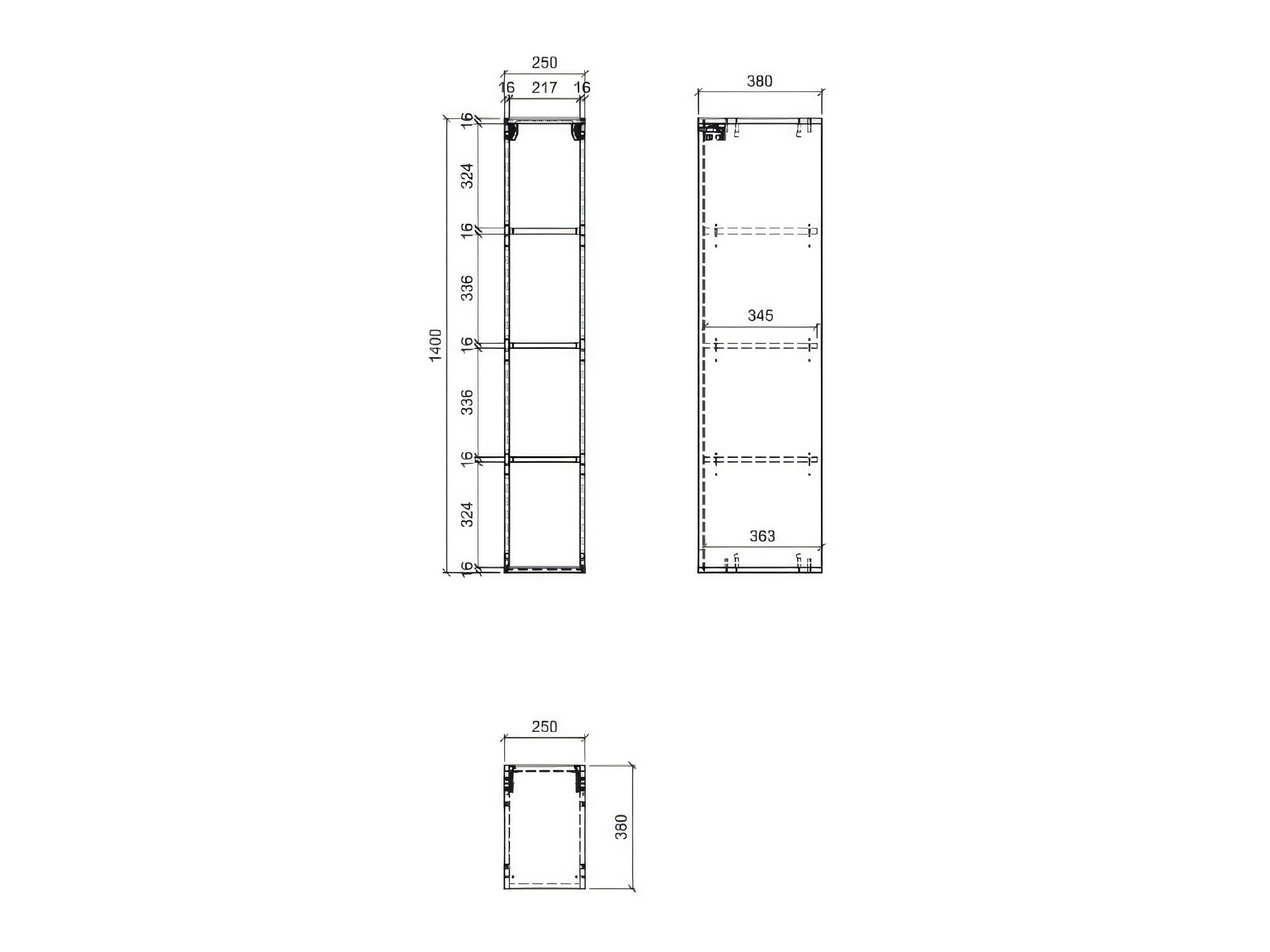 Wandplank Floveni 108