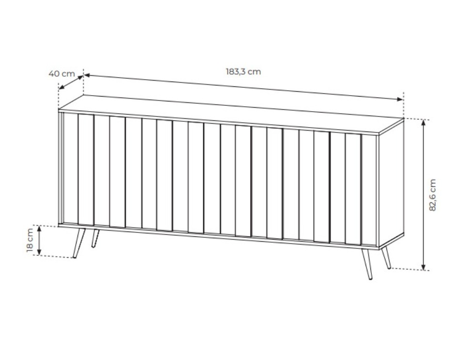 Dressoir Levseve 102