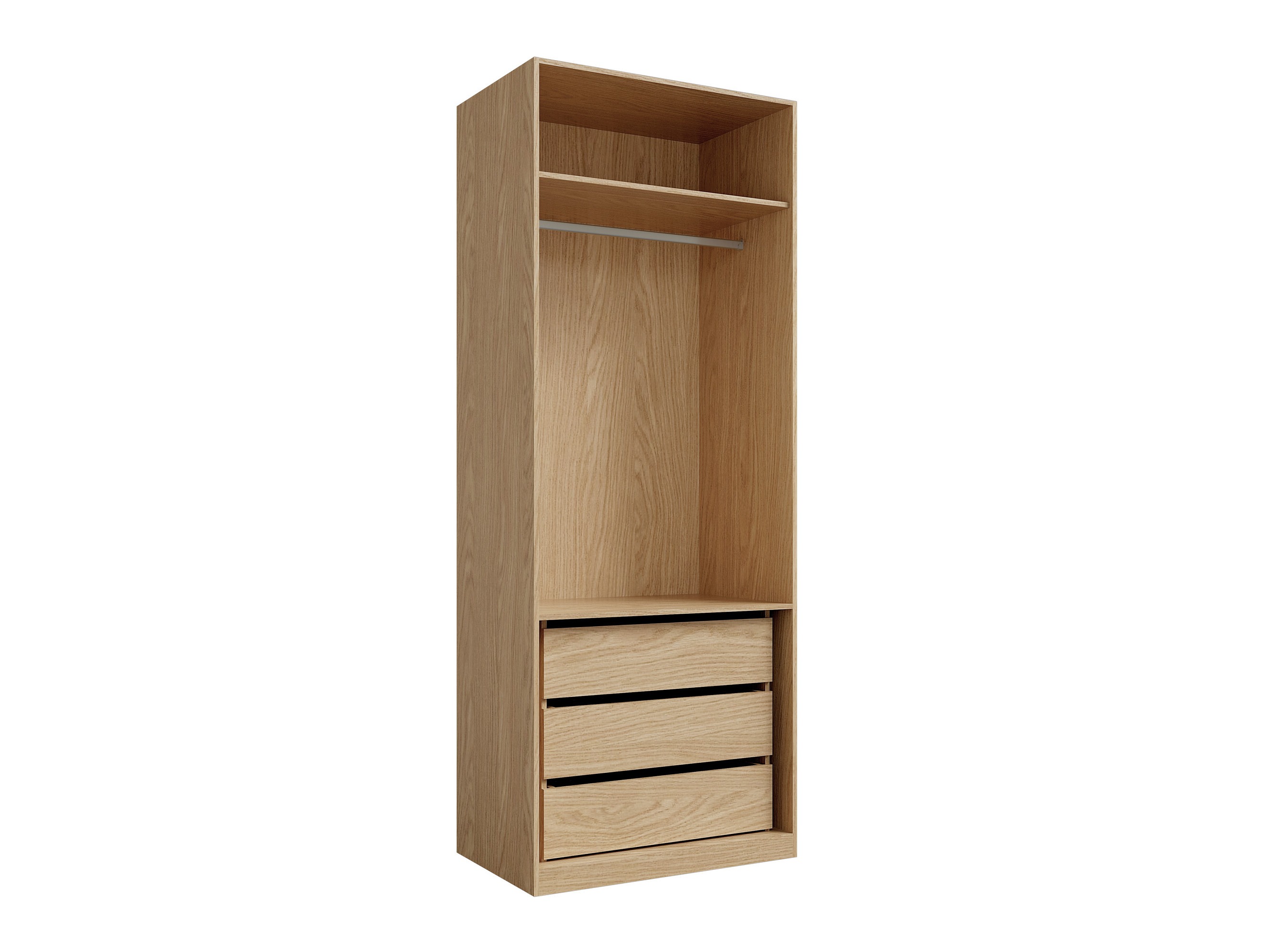 Kledingkast Toledo 145 (Eiken + Beige)