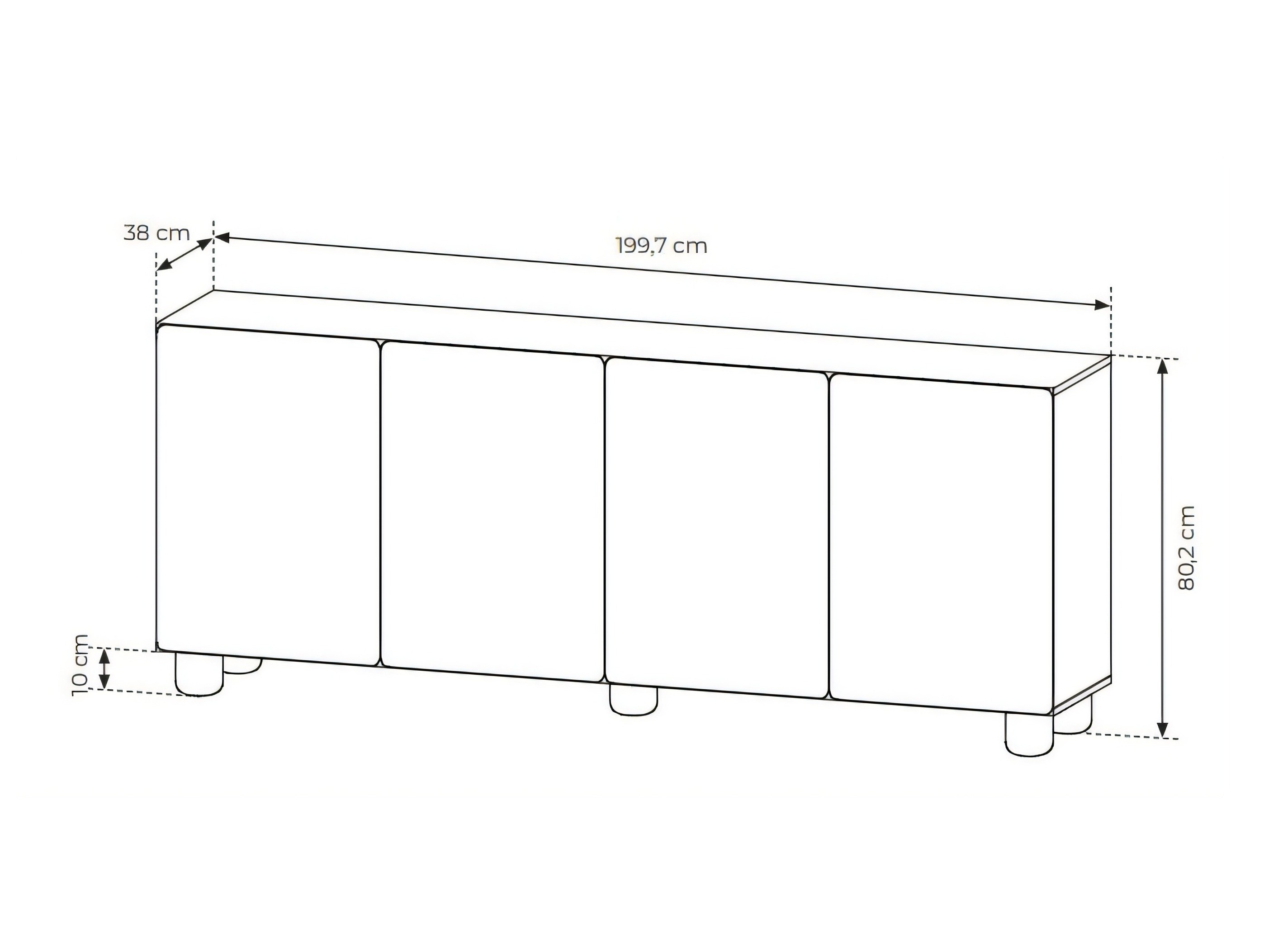 Dressoir Verdoru 101