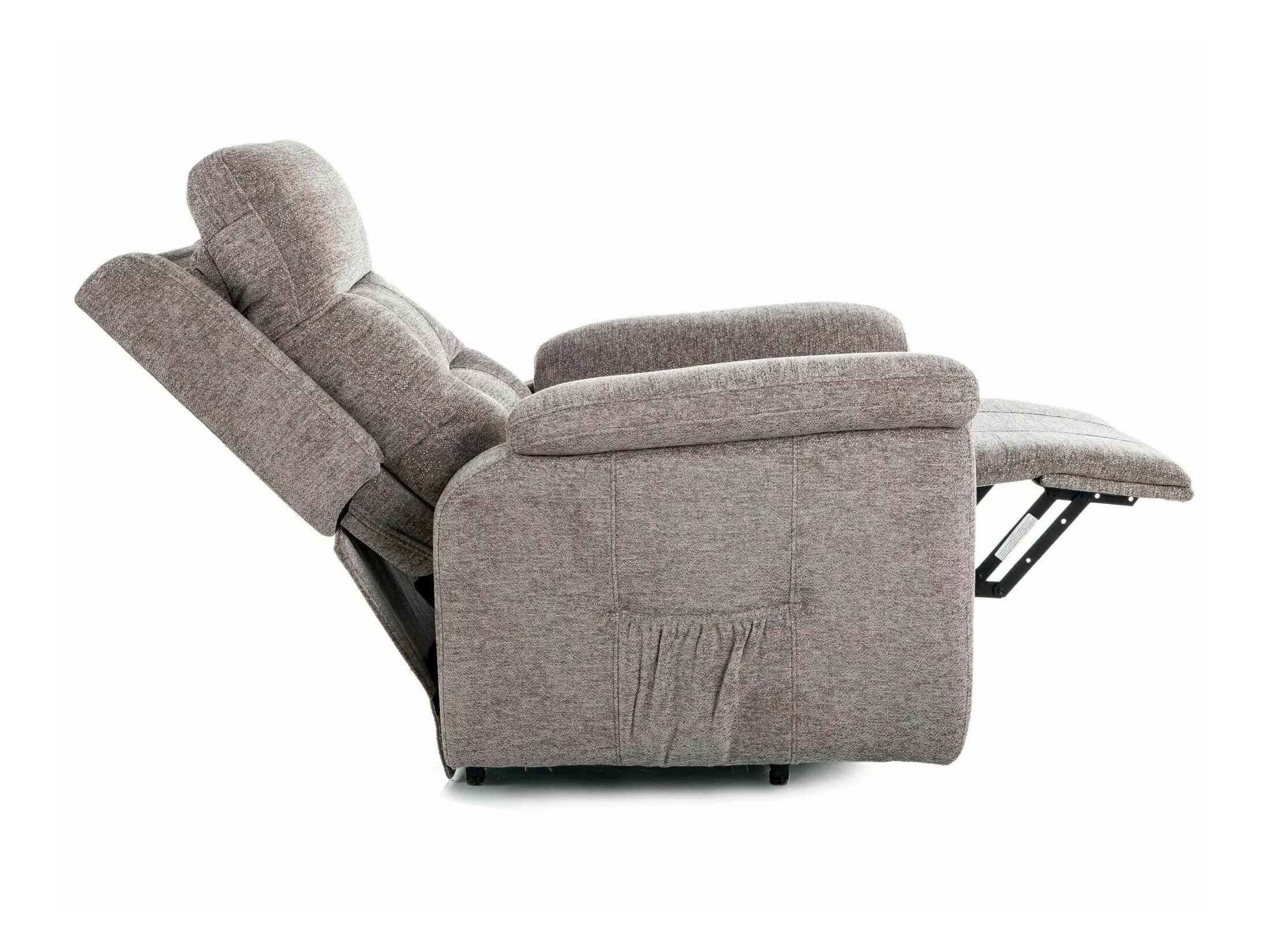 Relaxfauteuil Detroit 1042 (Grijs)