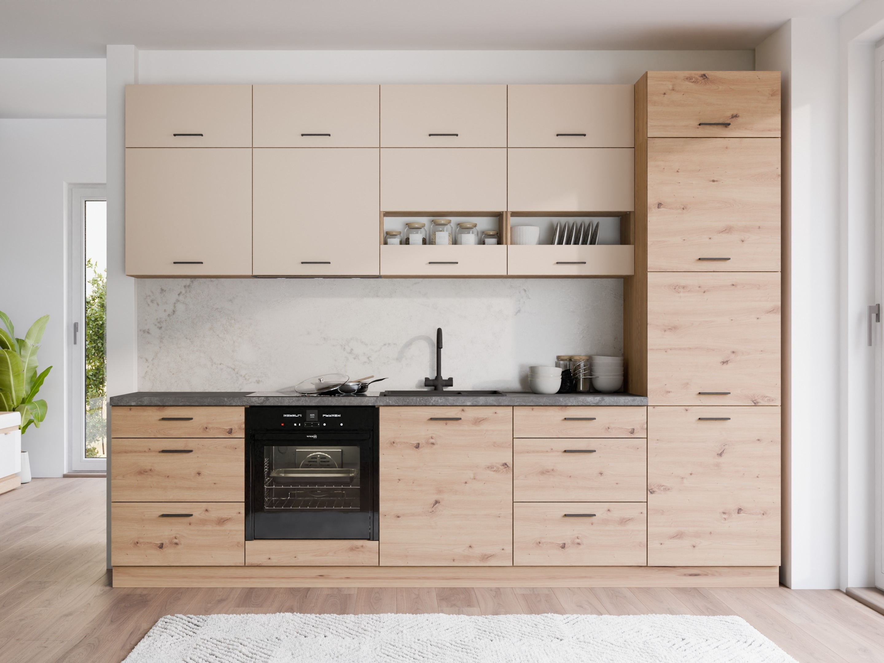 Modulaire wandkast Ati Cashmere 137