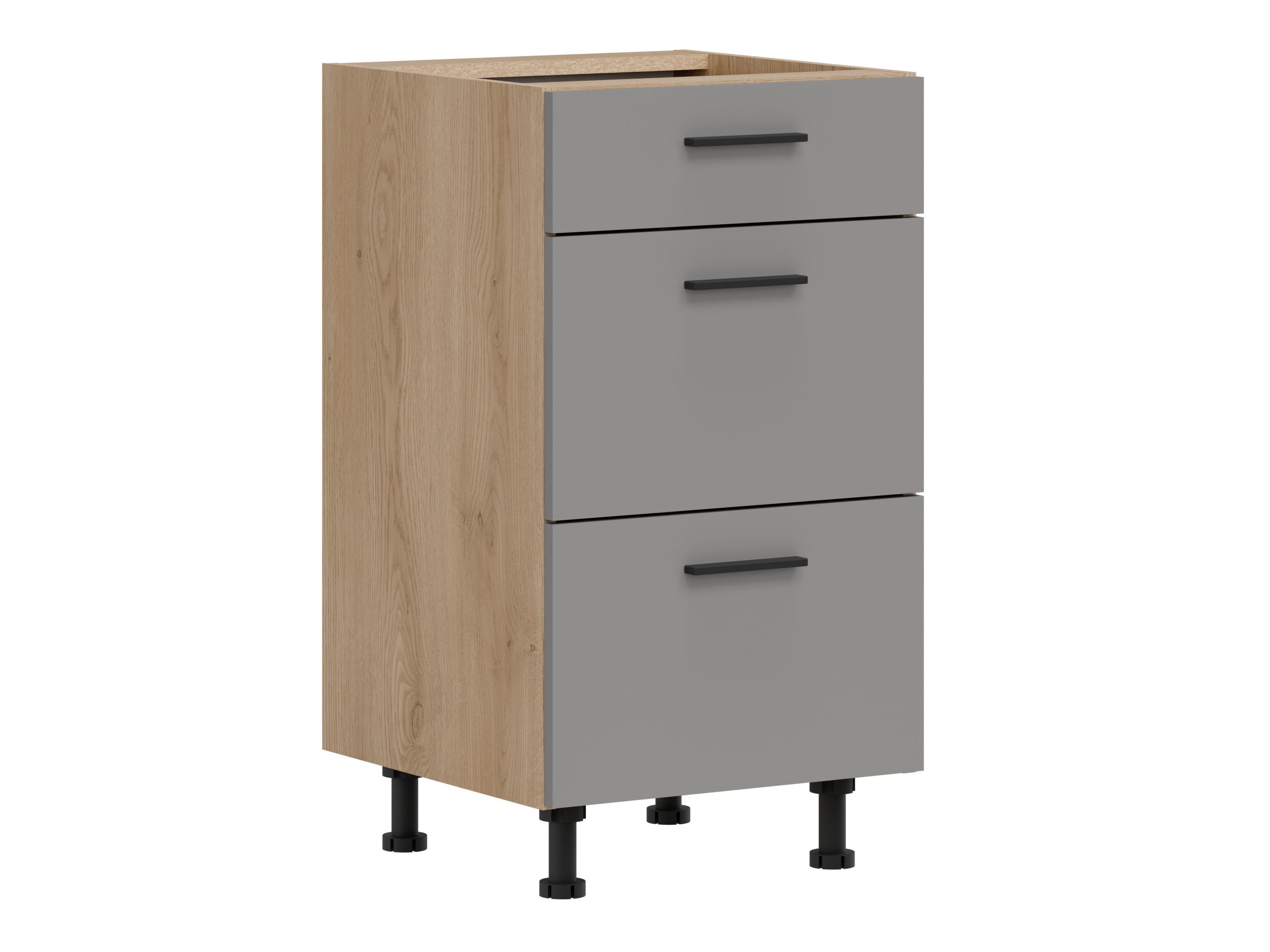 Modulaire kast met lades Ati Grey Artisan 105