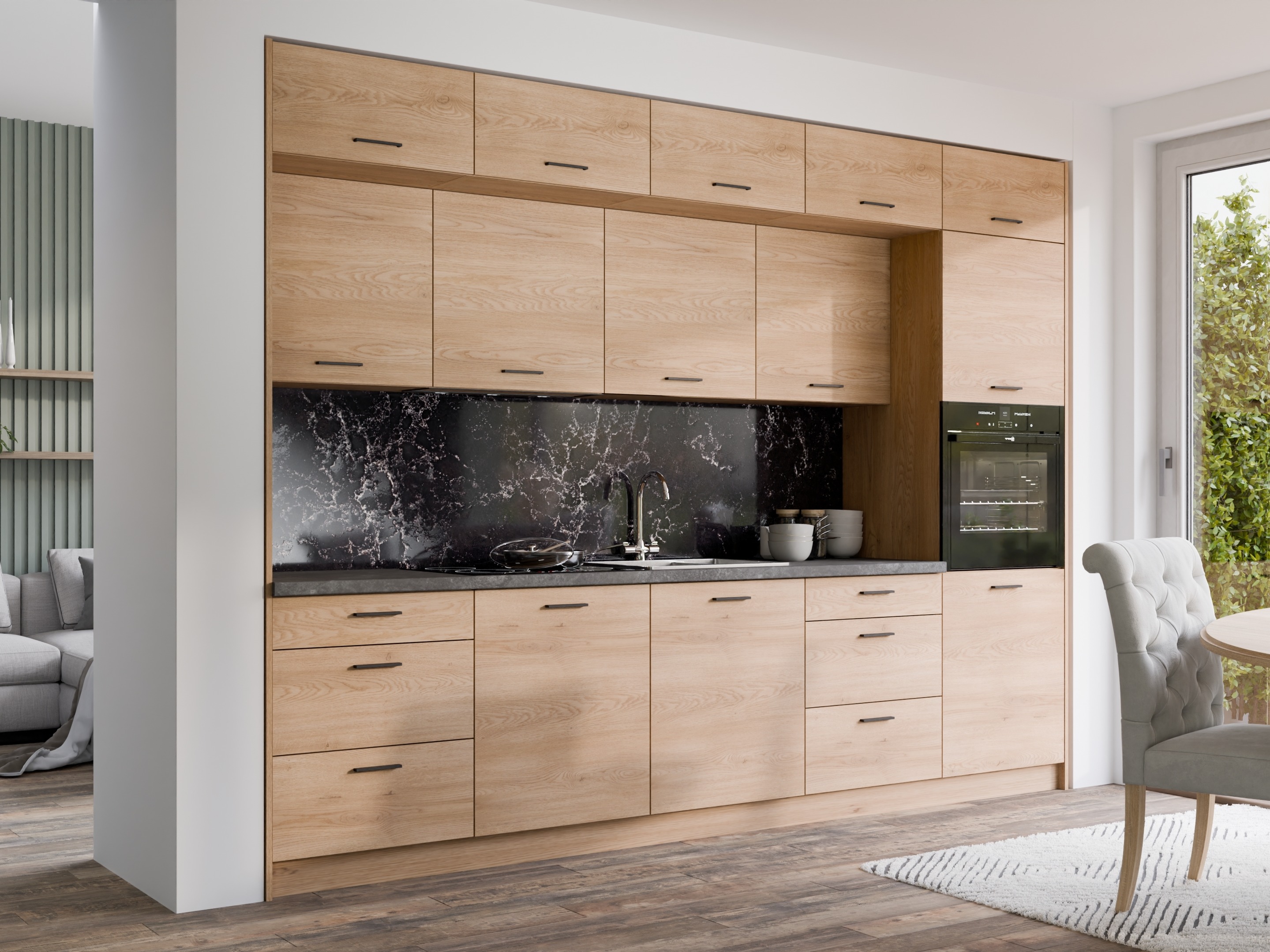 Modulaire spoelbakkast met deuren Ati Torro 137