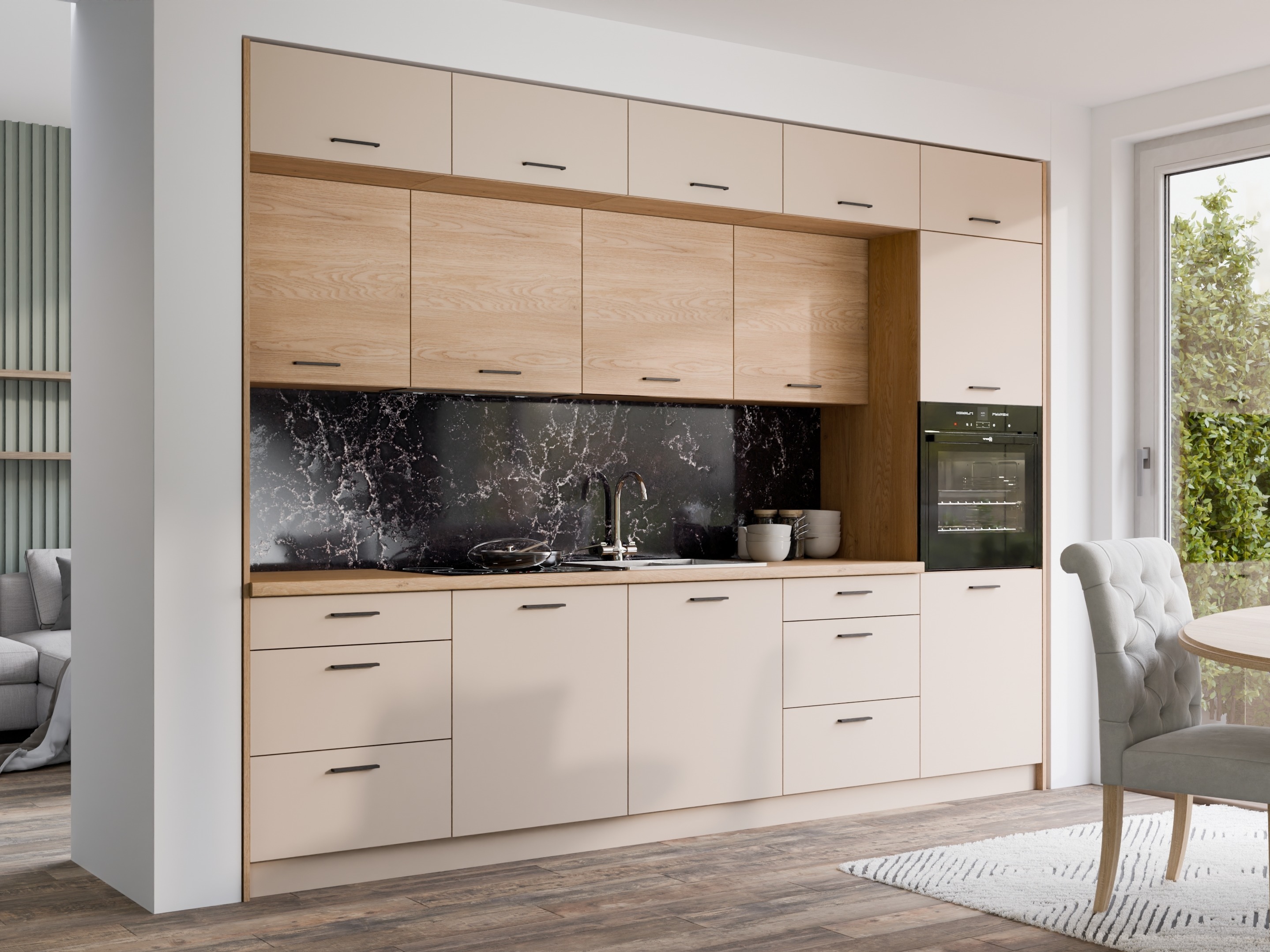 Modulaire kast met deuren Ati Cashmere 141