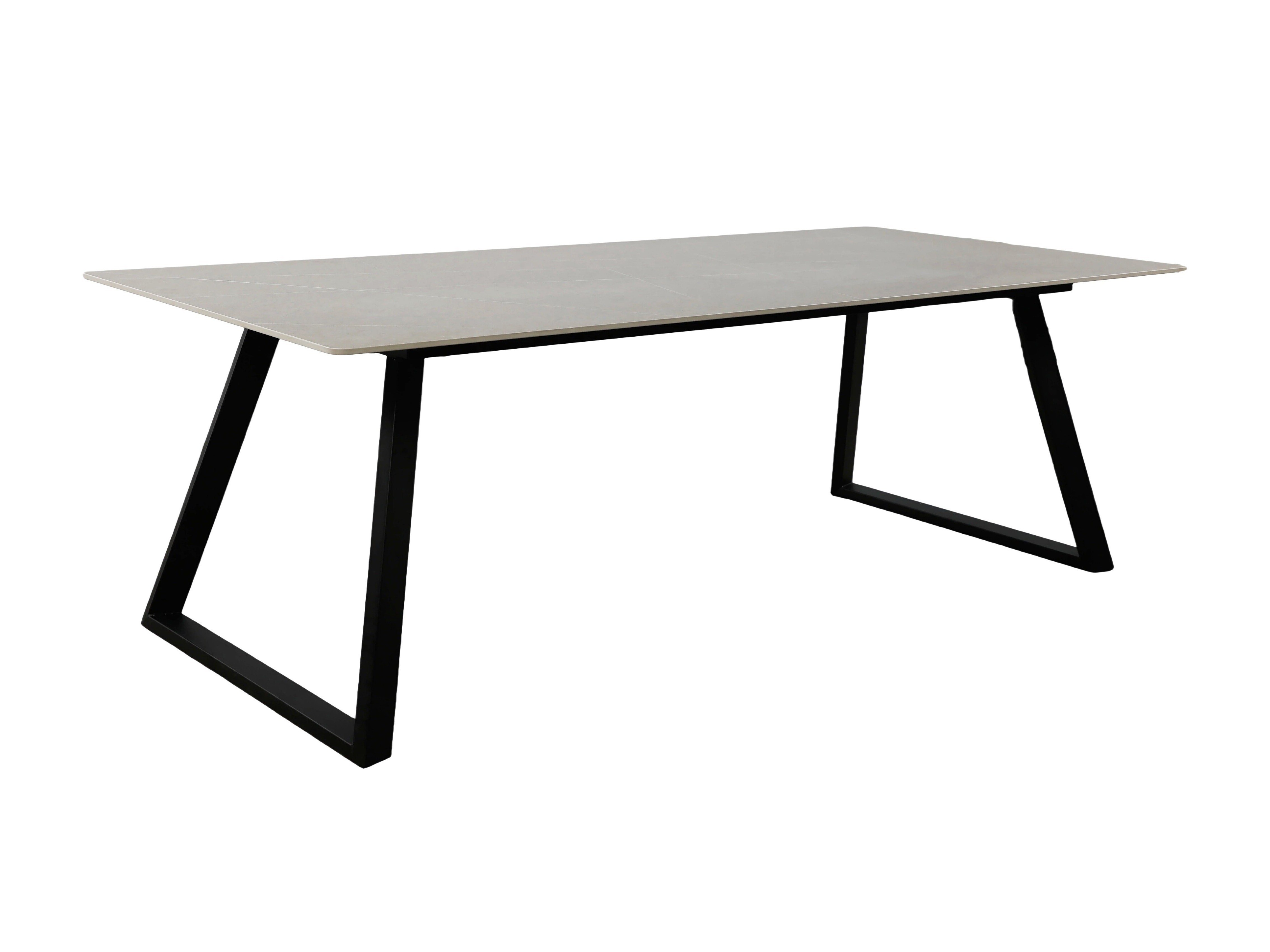 Tafel Dallas 5355 (Grijs + Zwart)