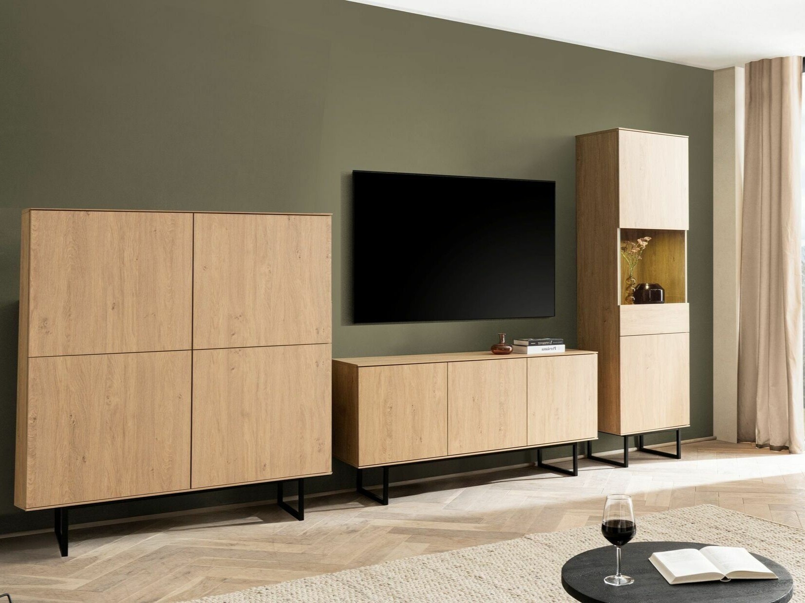 Dressoir Bentesa 118 (Eiken)