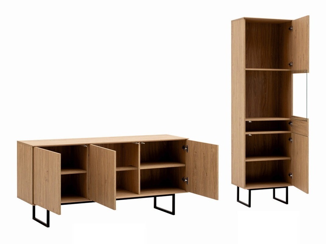 Woonkamerset Bentesa 125 (Eiken)
