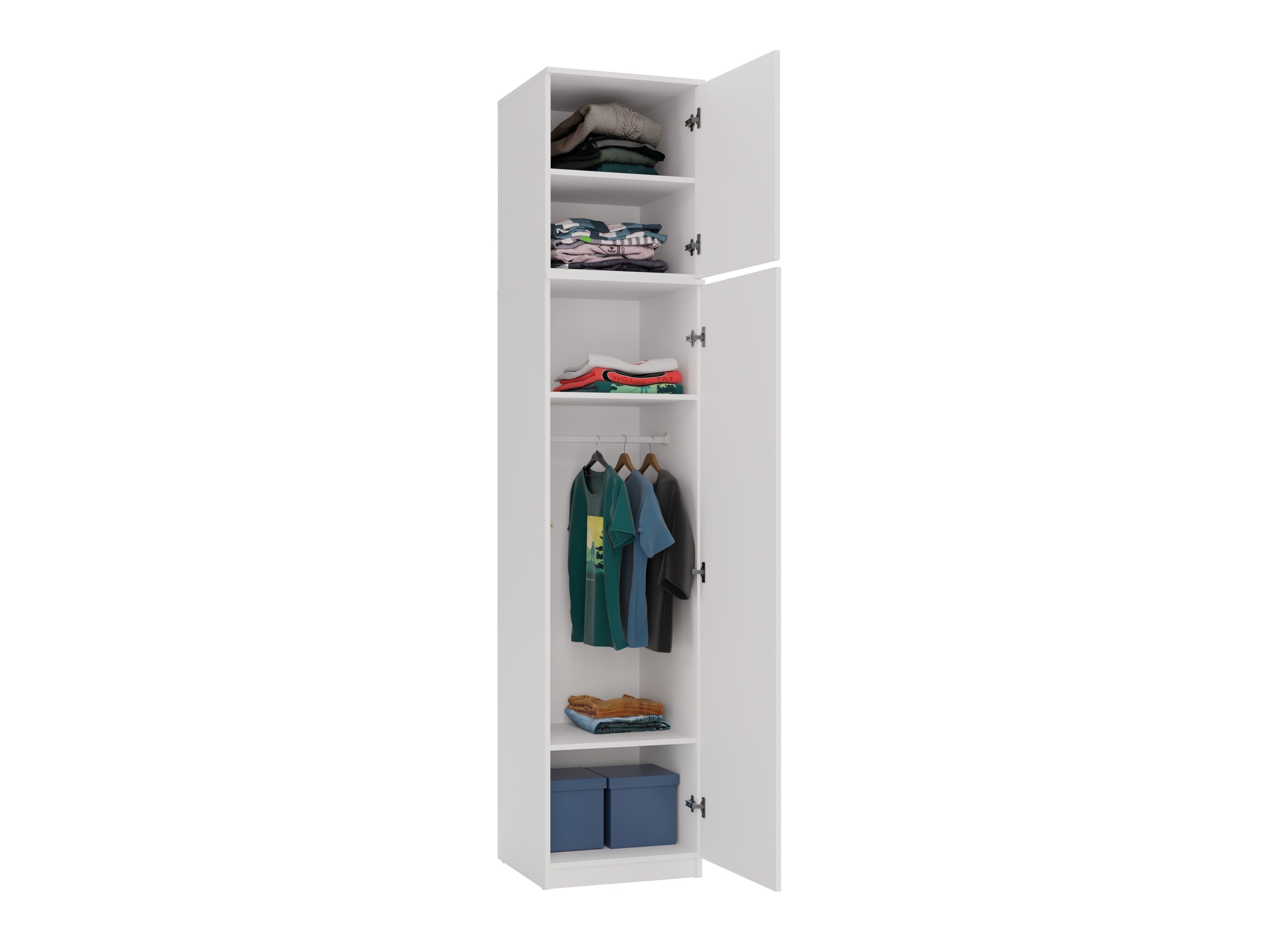 Kledingkast Mandeville 399 (Wit)