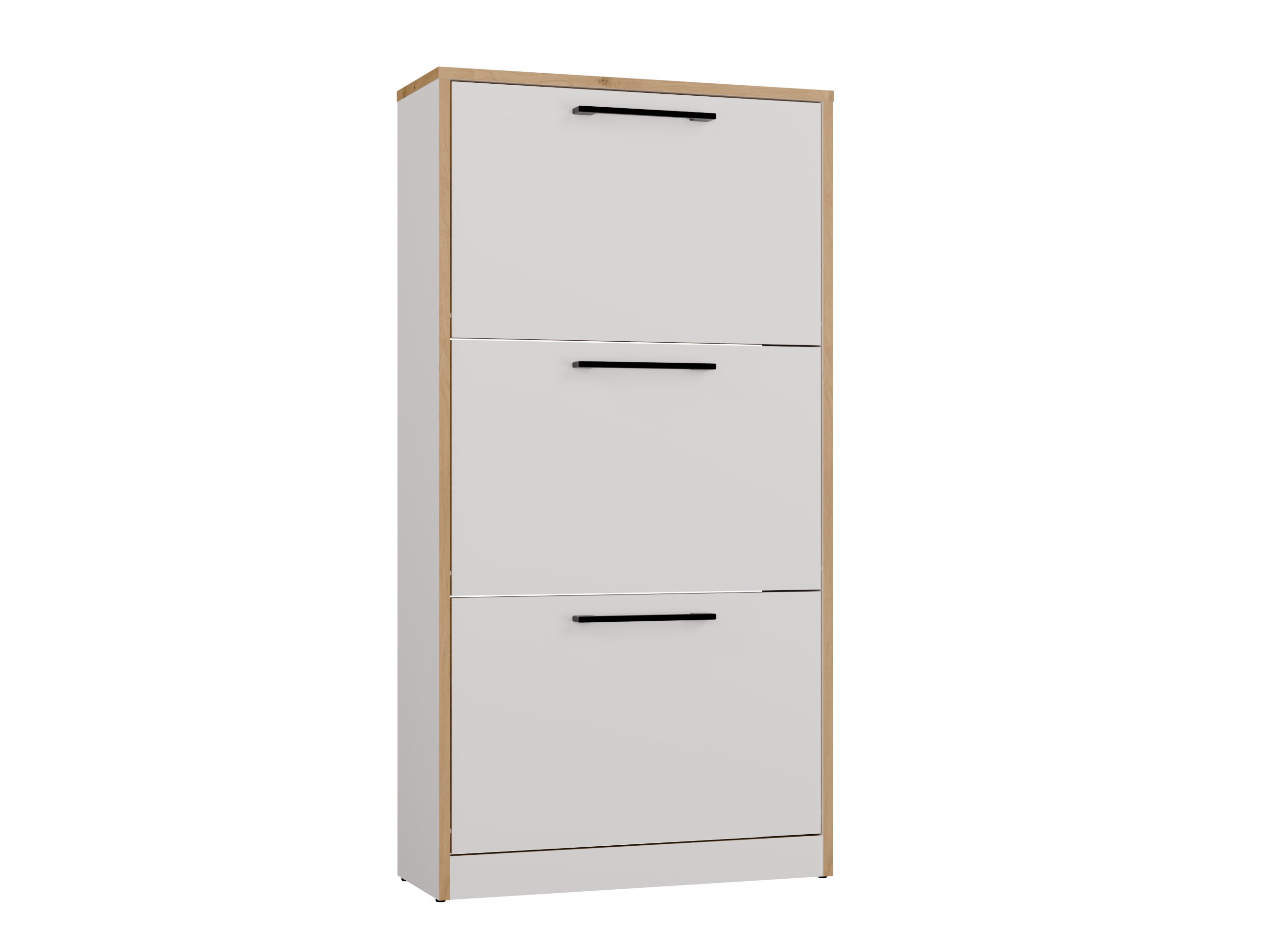 Schoenenkast Mandeville 224 (Wit + Artisan eiken)