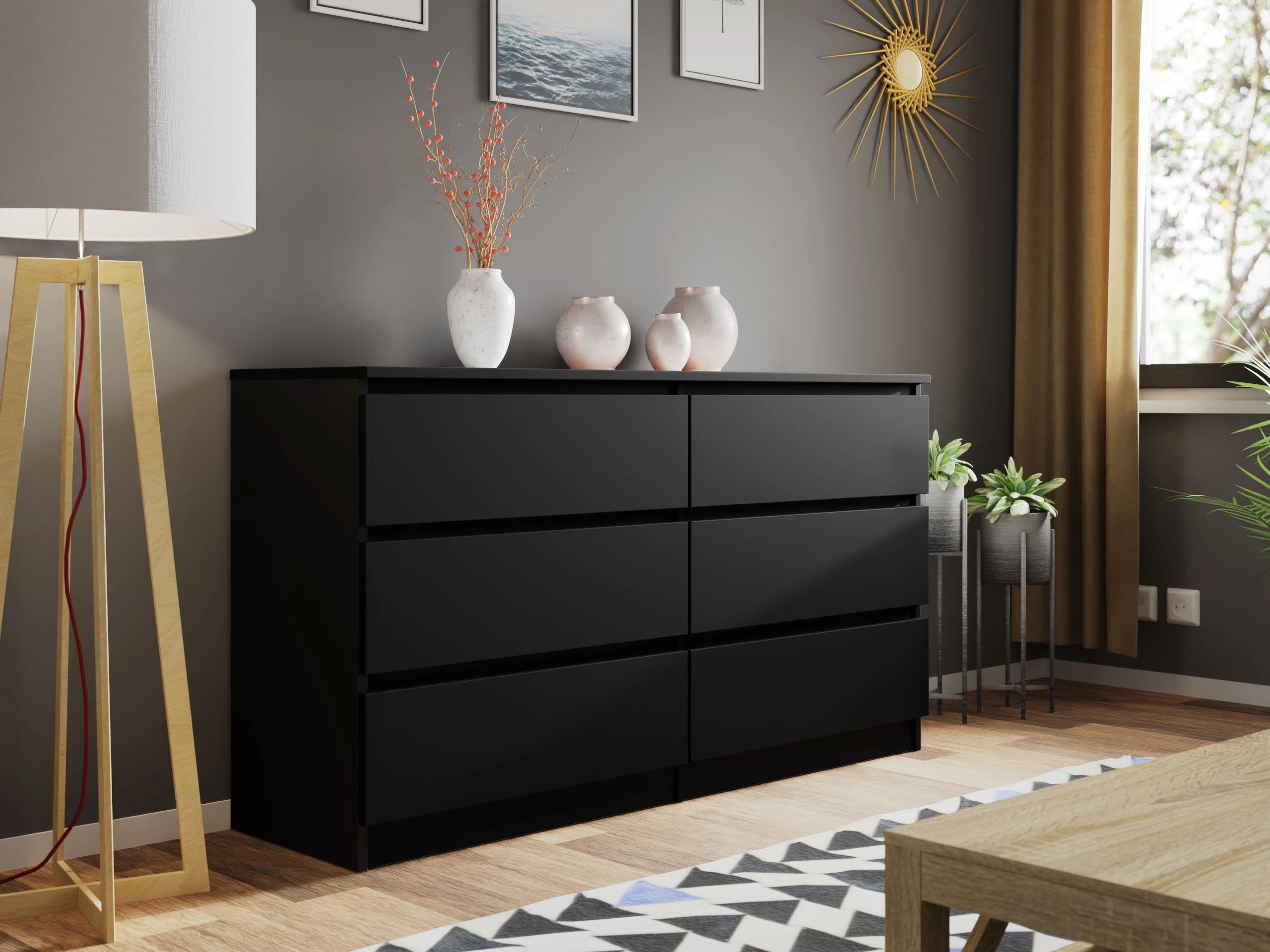 Ladekast Comfivo Structor II (Zwart)
