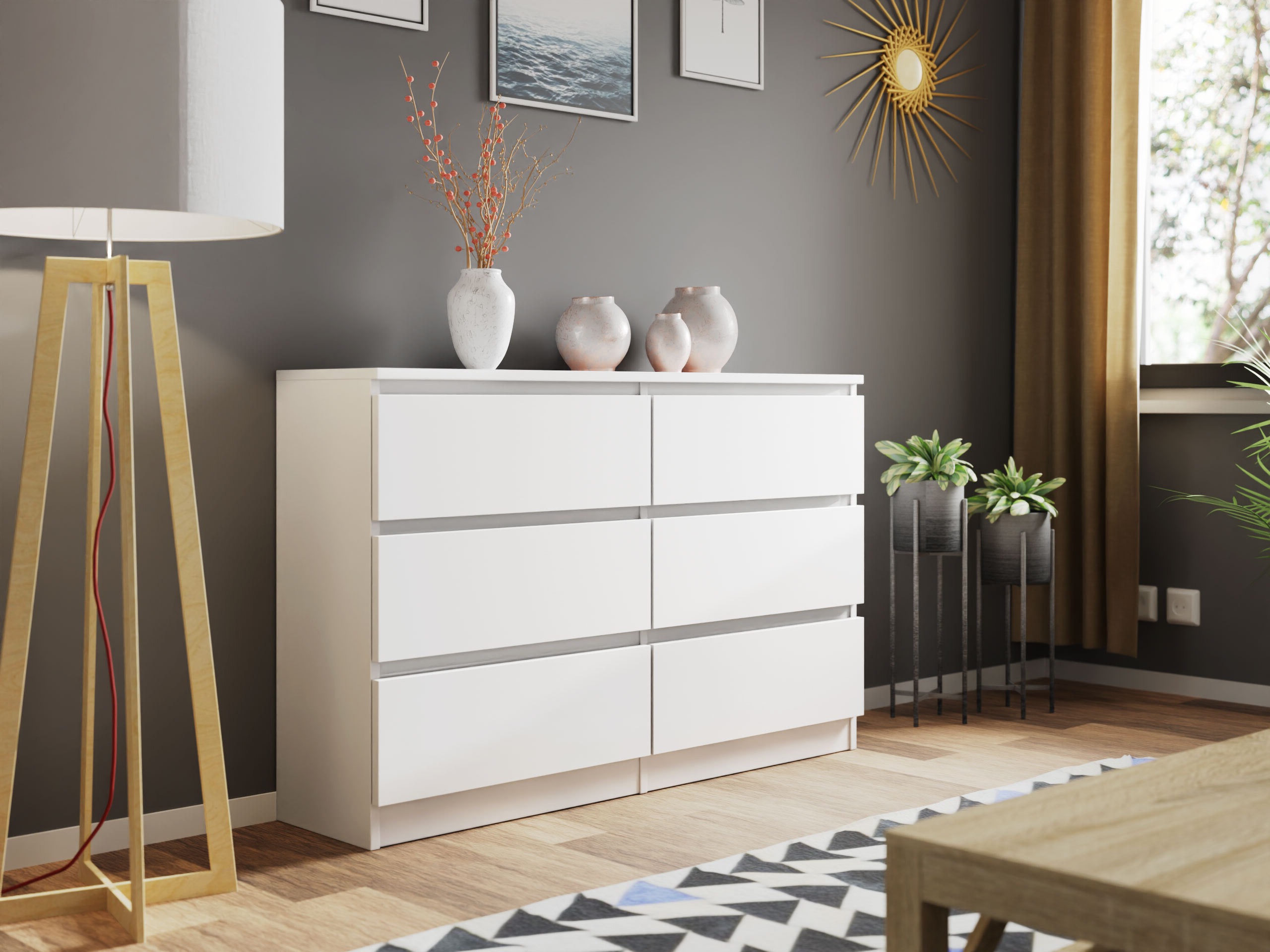 Ladekast Comfivo Structor V (Wit)