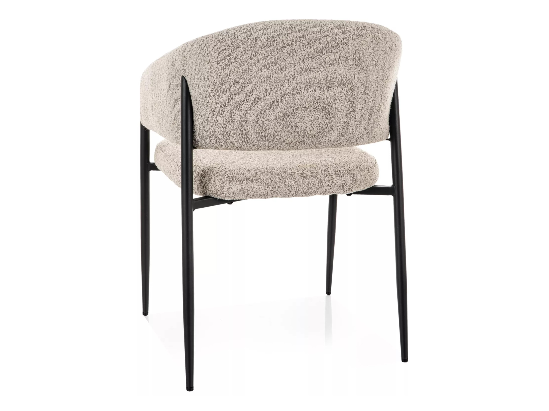 Stoel Detroit 1053 (Beige + Mat Zwart)