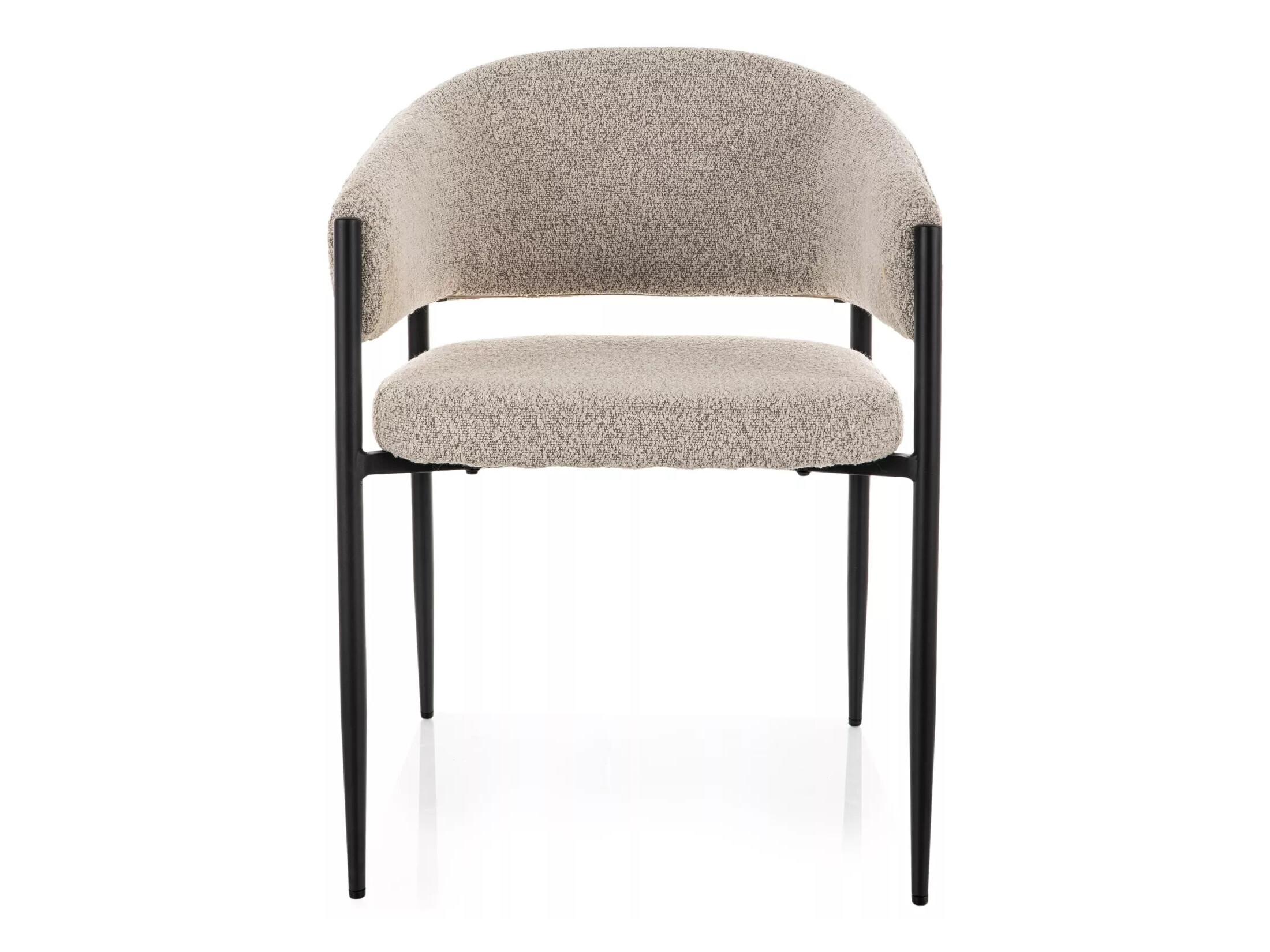 Stoel Detroit 1053 (Beige + Mat Zwart)