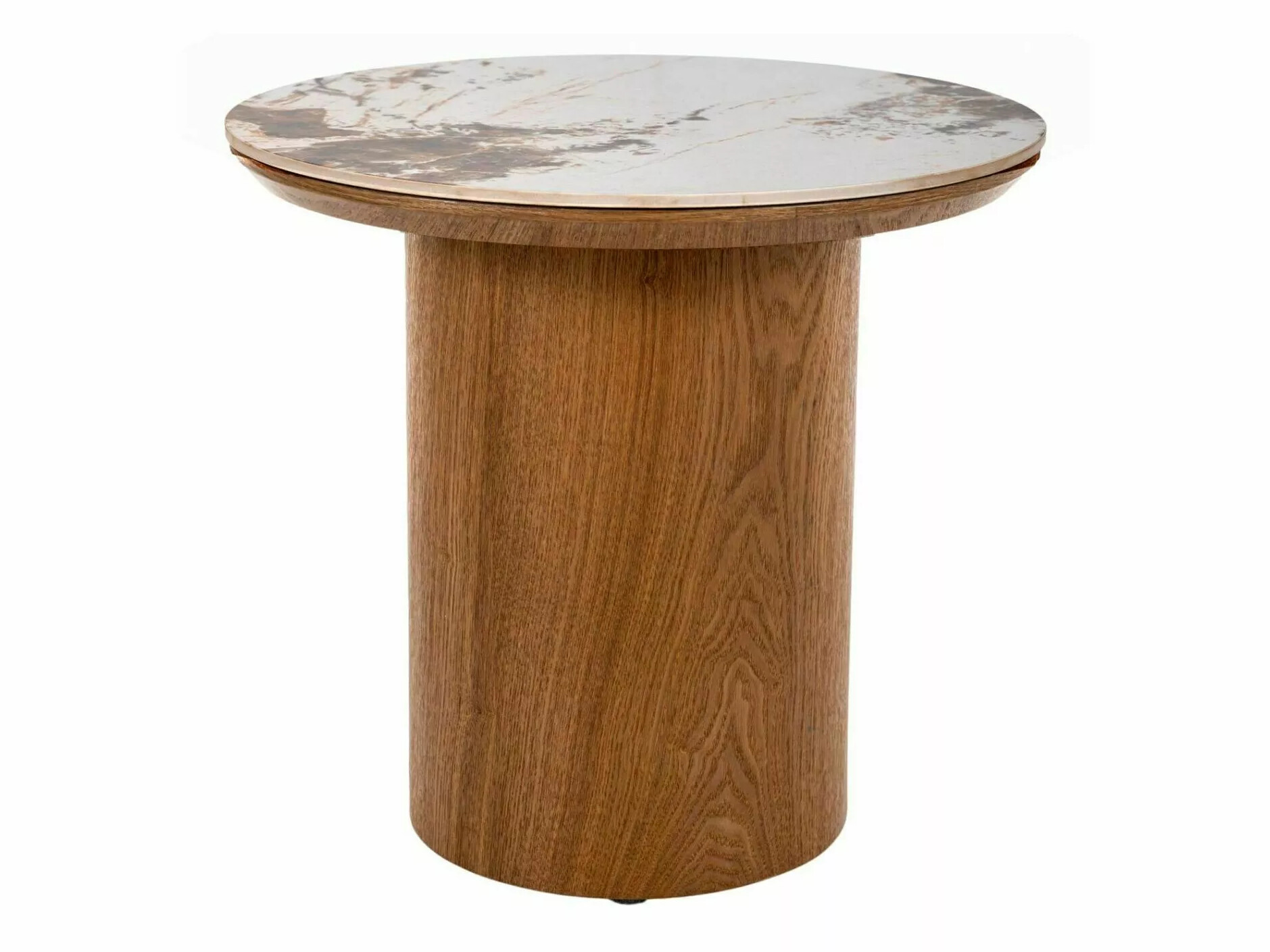 Bijzettafel Detroit 1058 (Steen Patroon + Eiken)