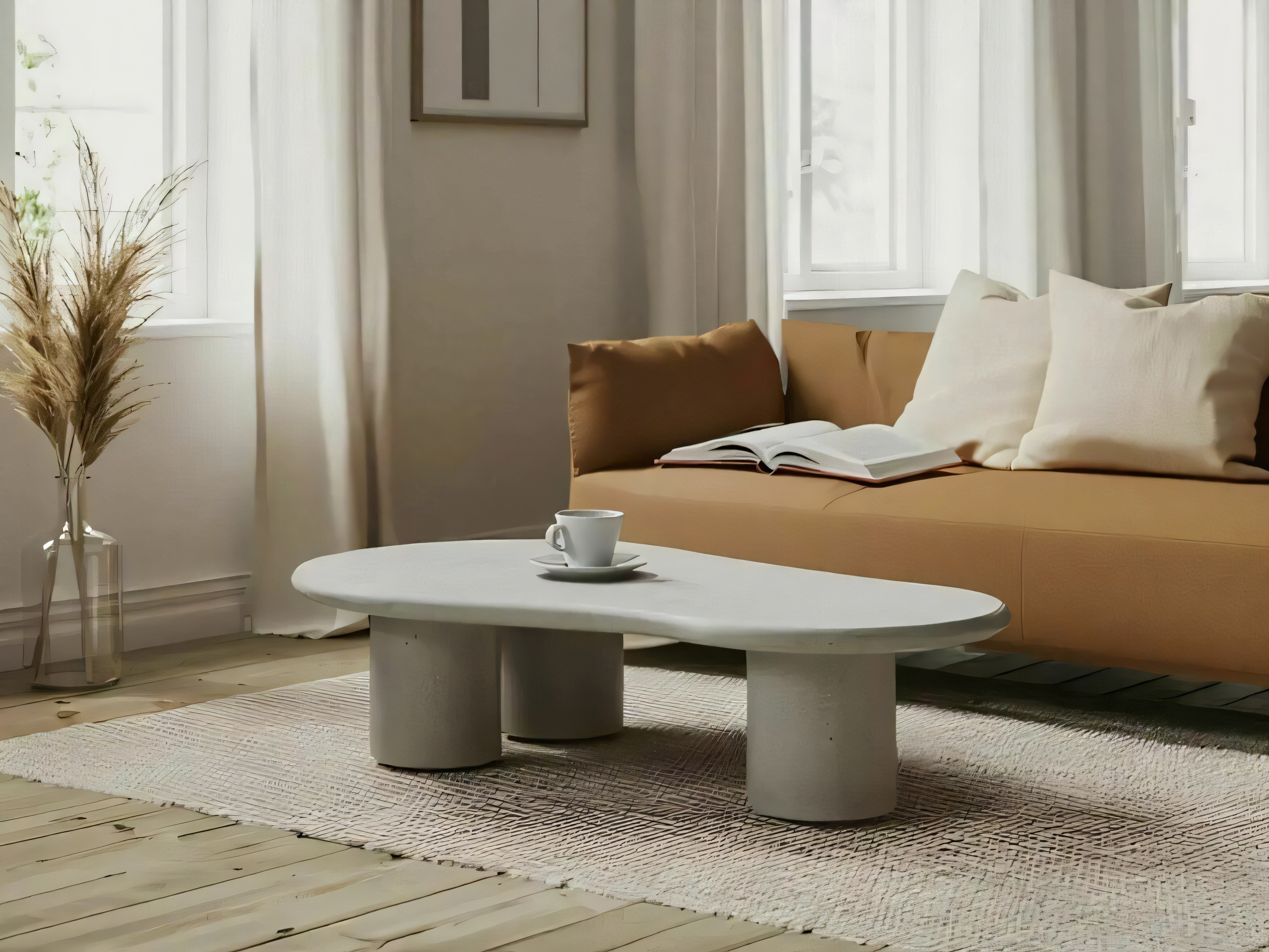 Salontafel Detroit 1060 (Lichtgrijs)