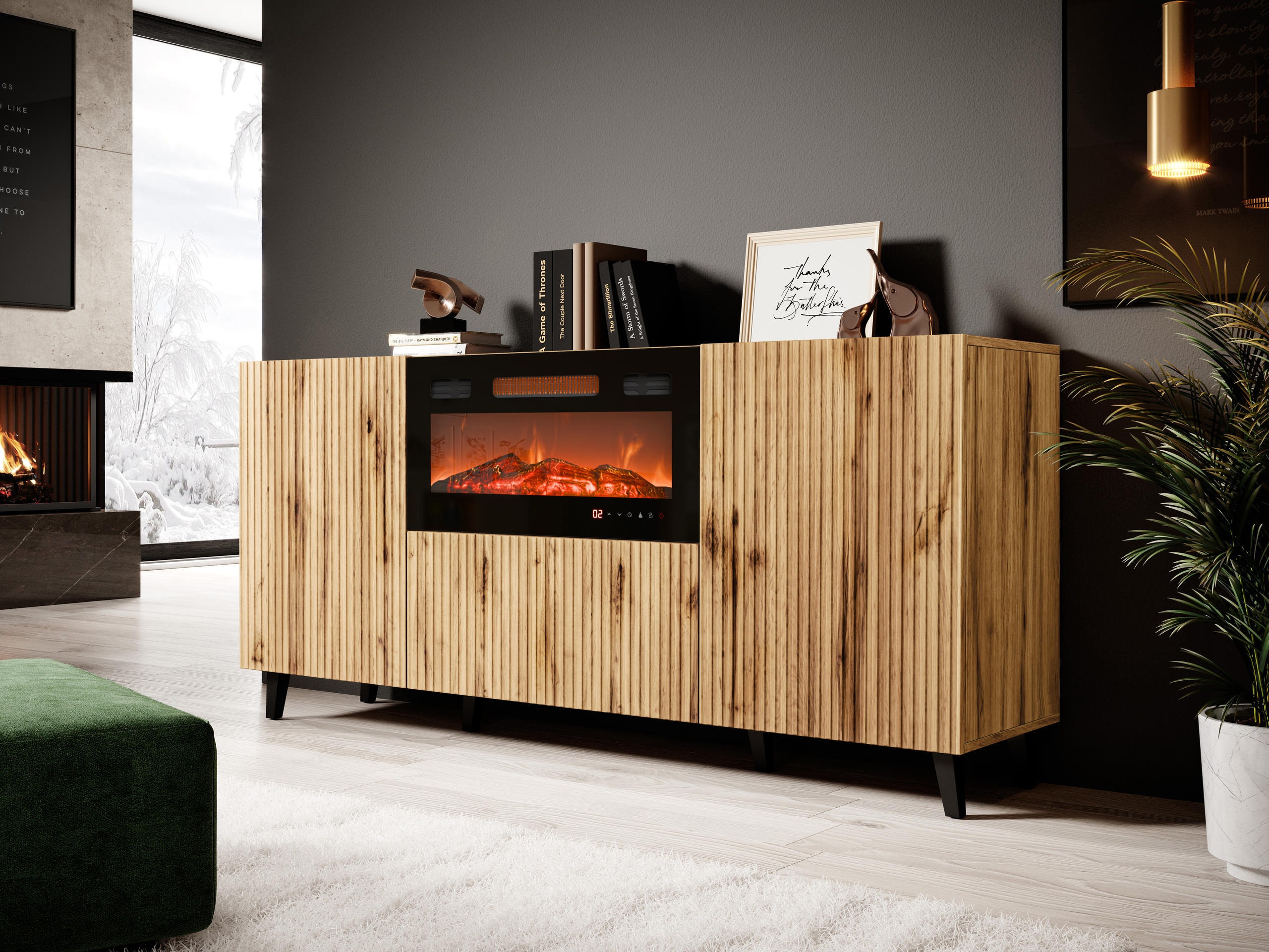 Dressoir Comes I (Wotan eik)