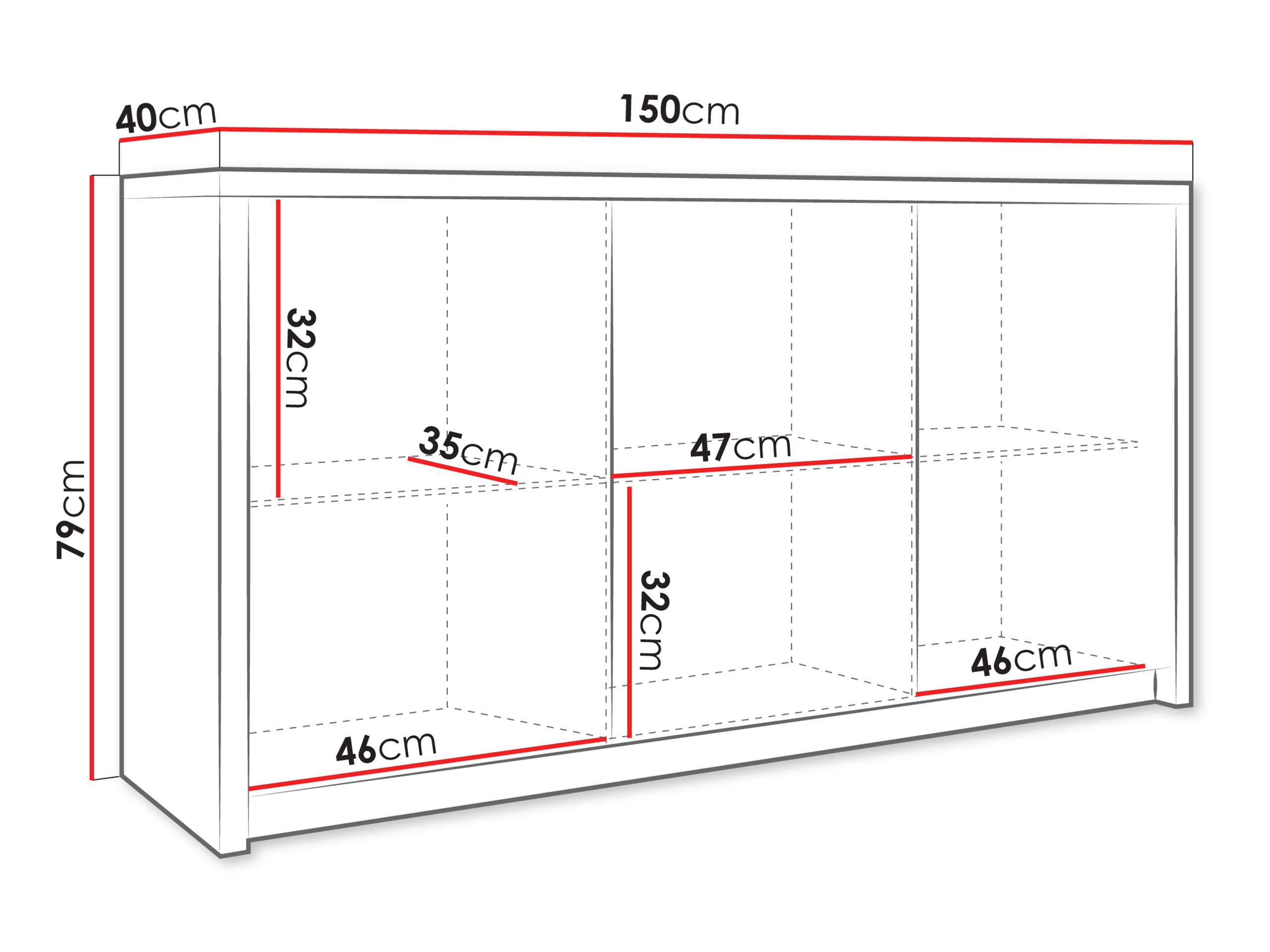 Dressoir Lectio (Wit)