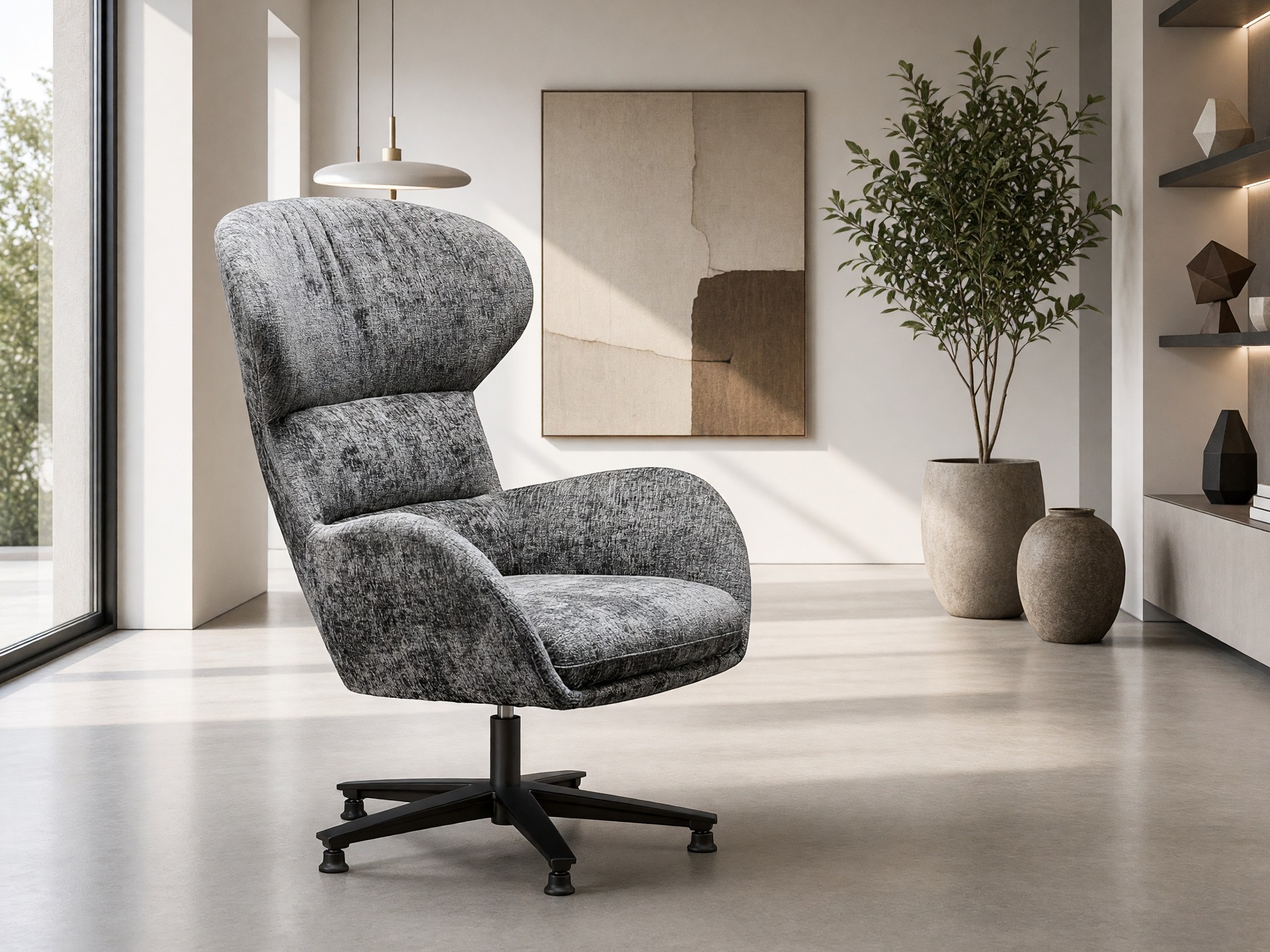 Fauteuil Houston 1598 (Grijs)