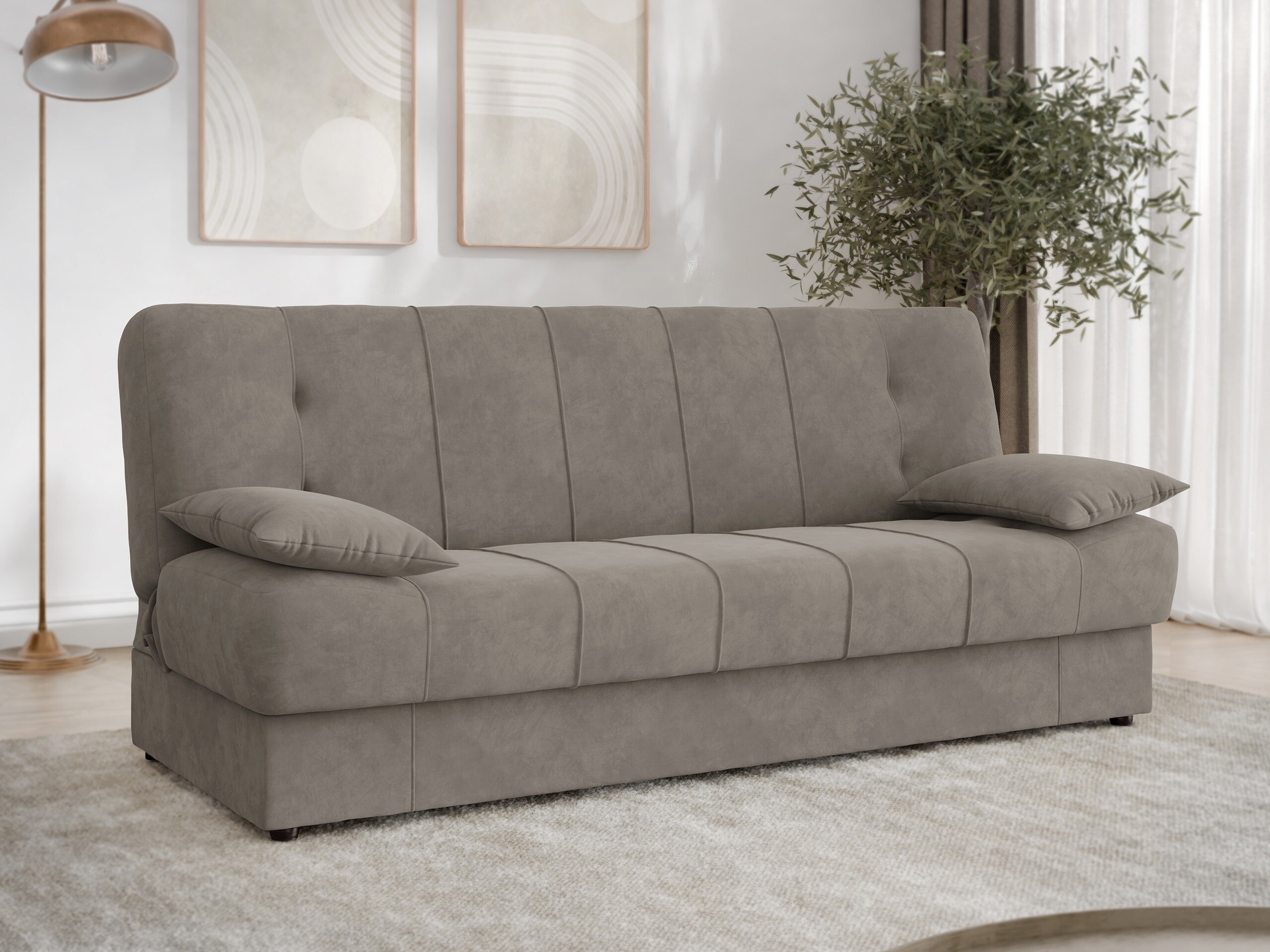 Slaapbank Columbus 120 (Velluto 3)