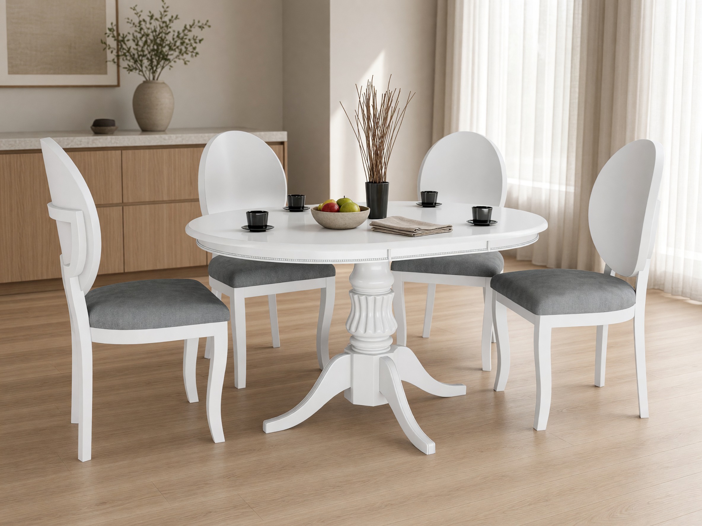 Tafel Houston Stella (Wit)