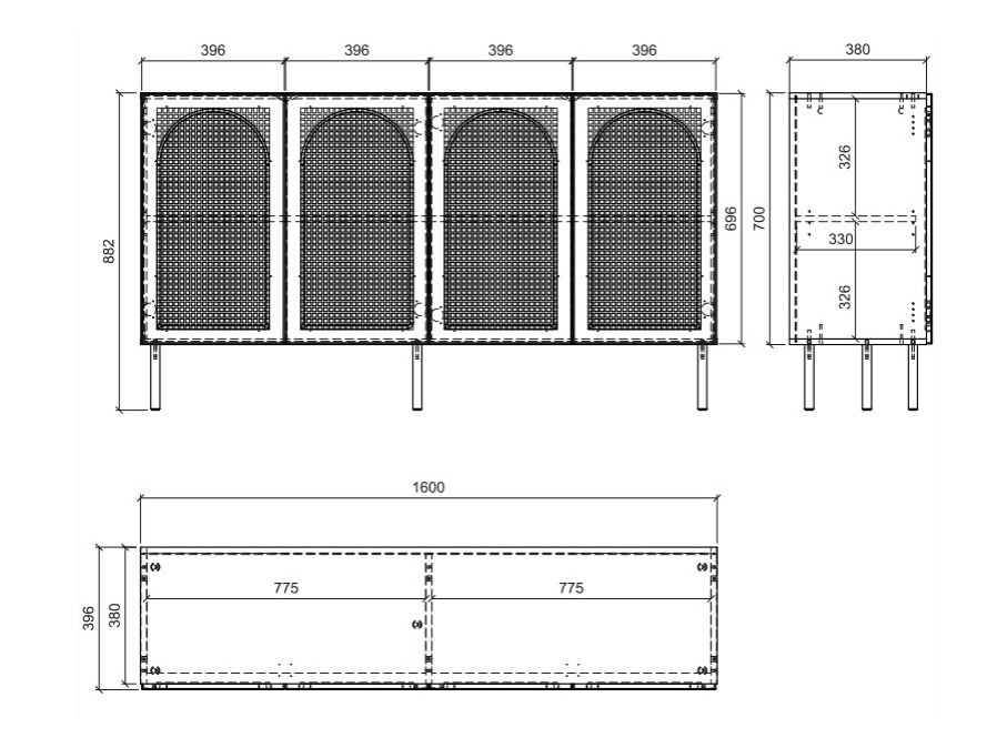 Dressoir Ontario 248