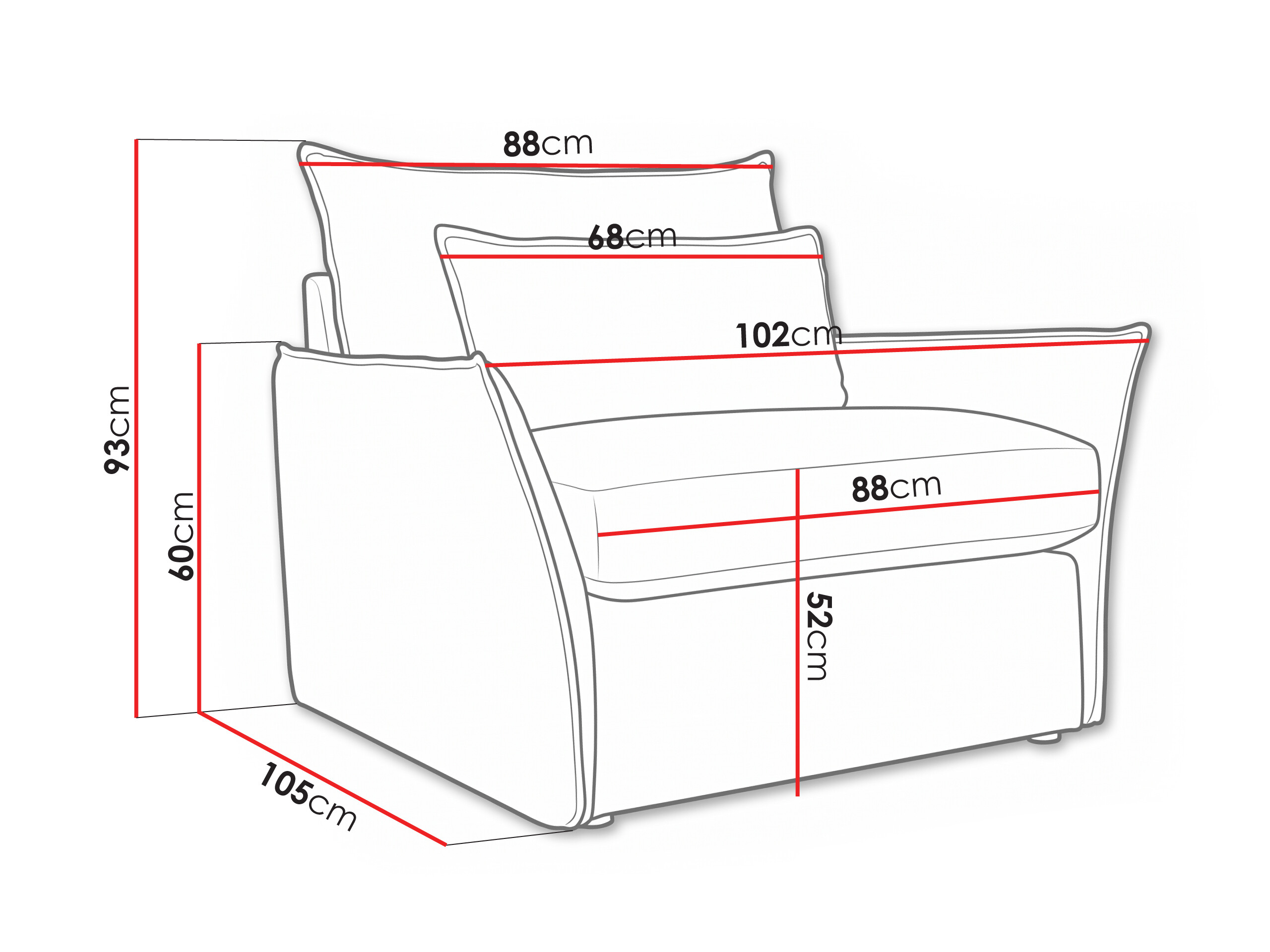 Fauteuil Fersali 105 (Lincoln 03)