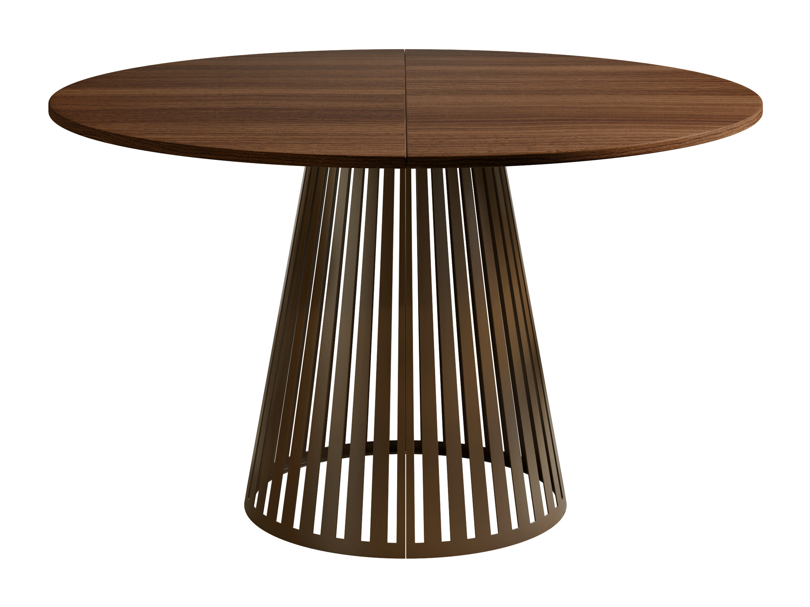 Tafel Prudentia (Notenhout + Bruin)