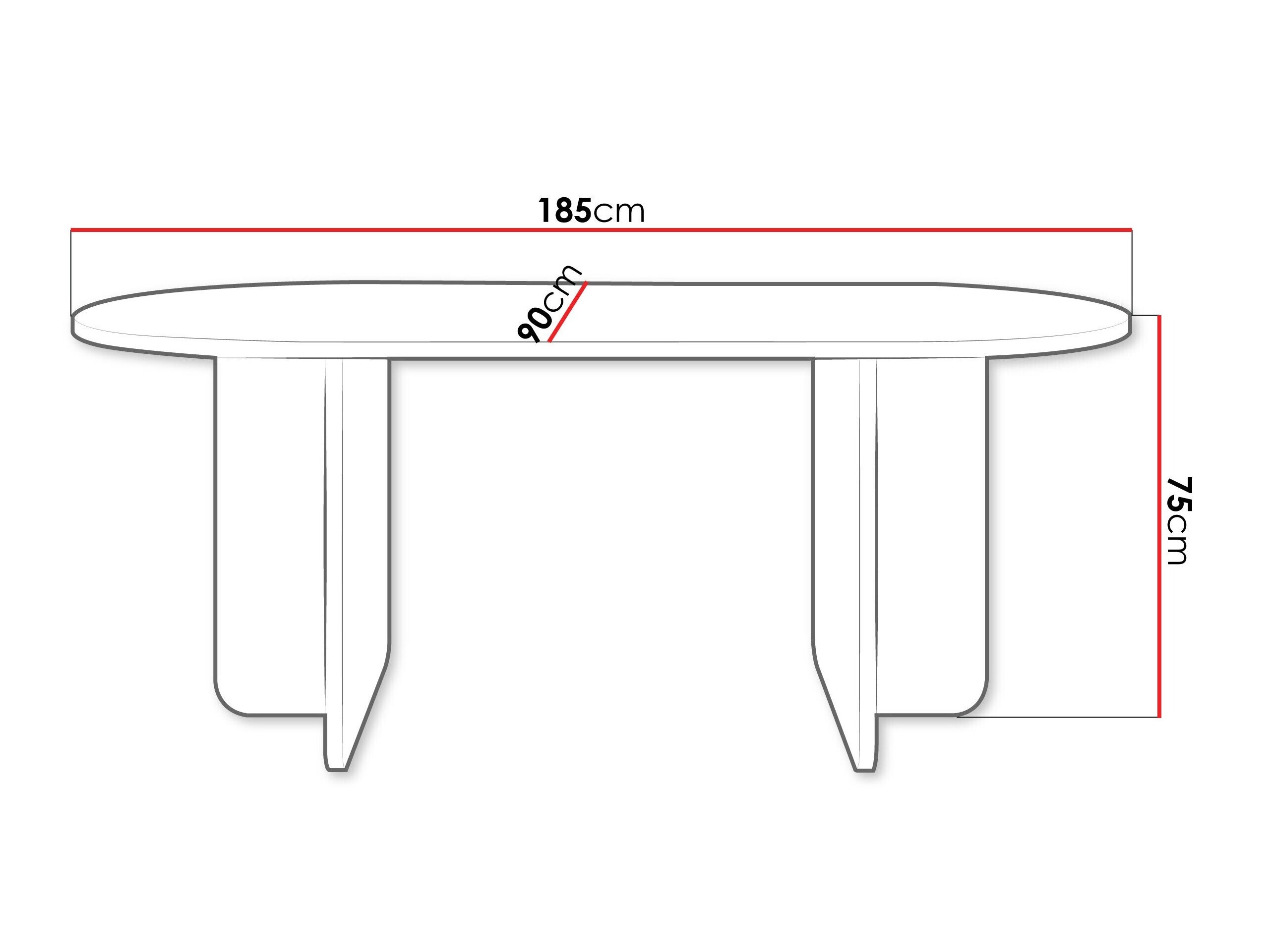 Tafel Comfivo Humar (Beige)