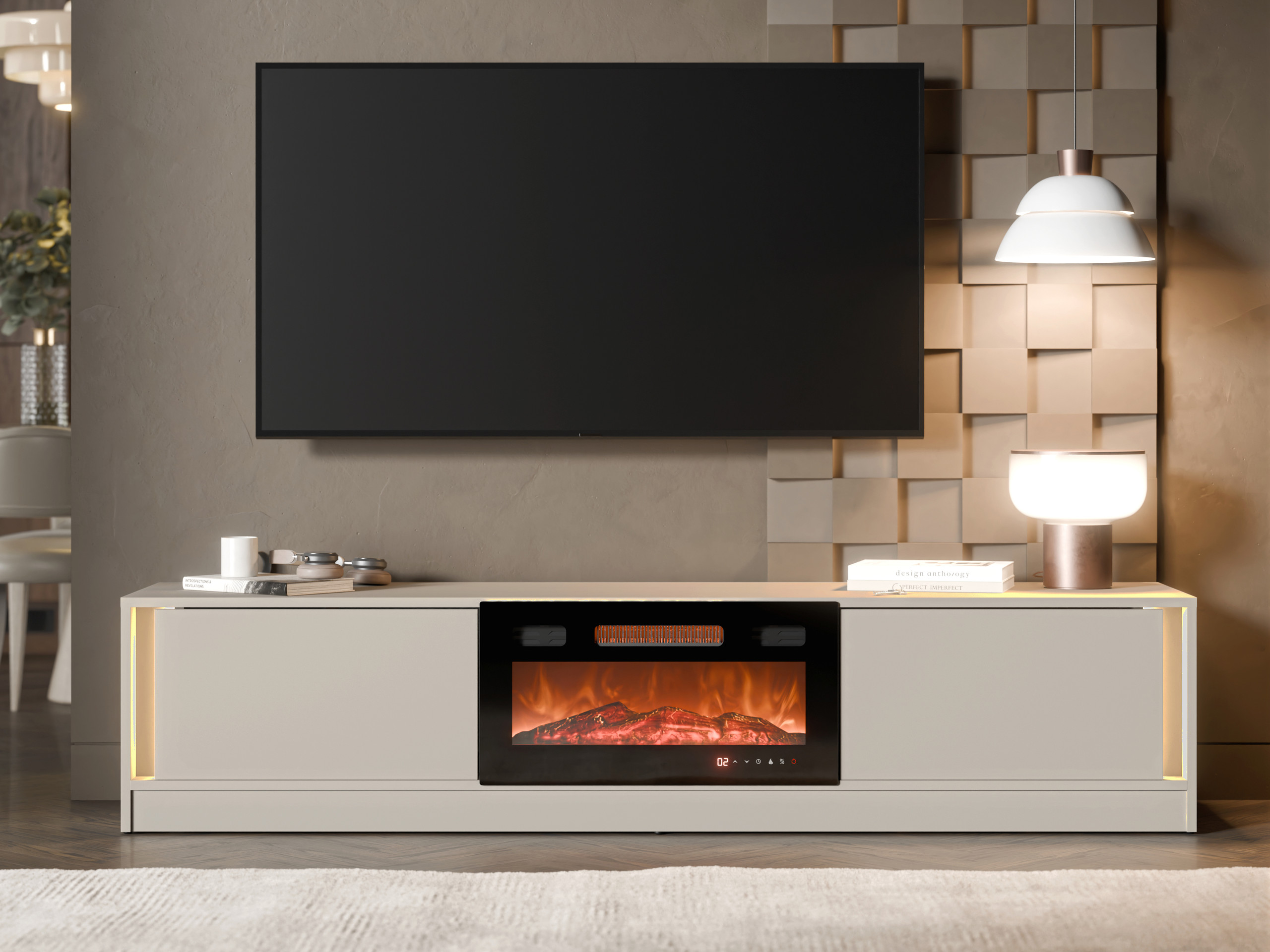TV-meubel Charlotte 217 (Kasjmier)