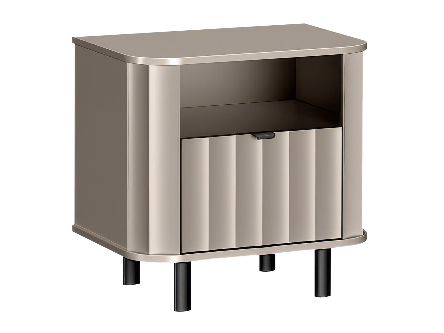 Nachtkastje Larala 107 (Grijs beige)