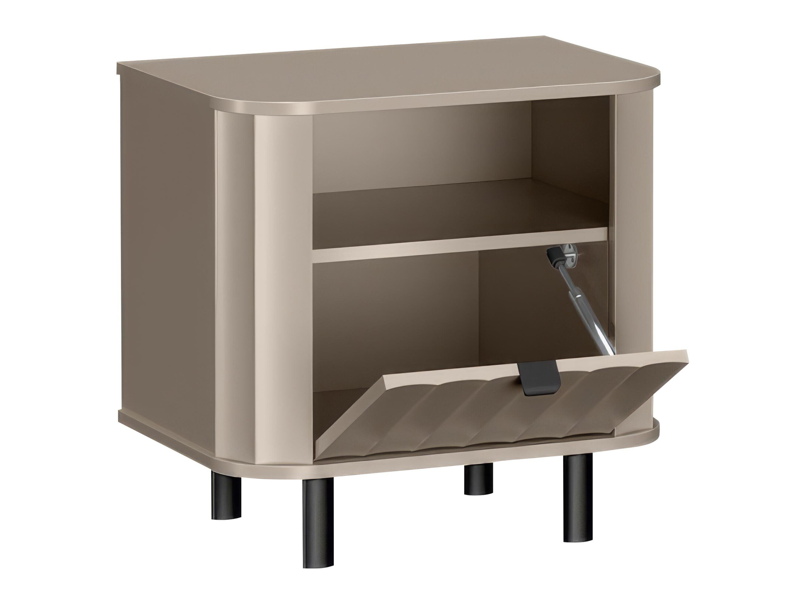Nachtkastje Larala 107 (Grijs beige)