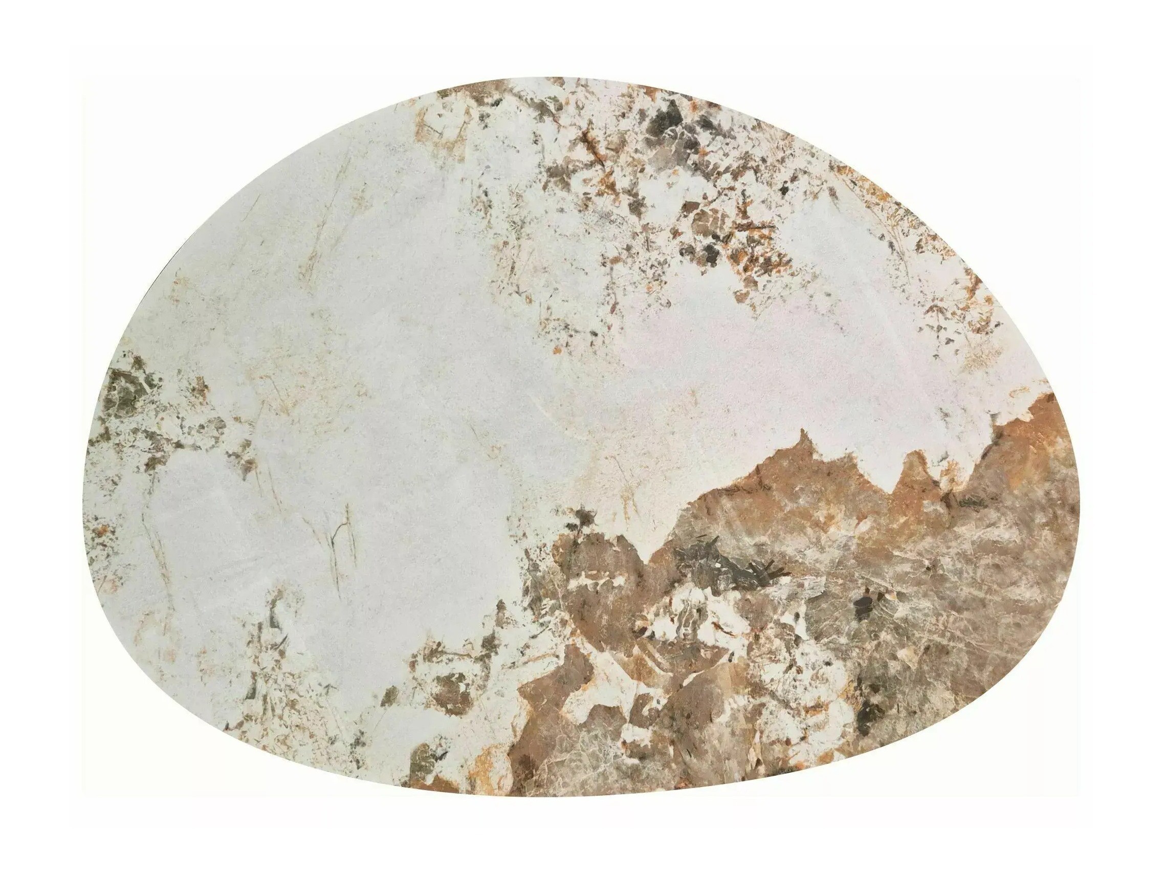 Salontafel Detroit 1064 (Steenpatroon + Donker walnoot)