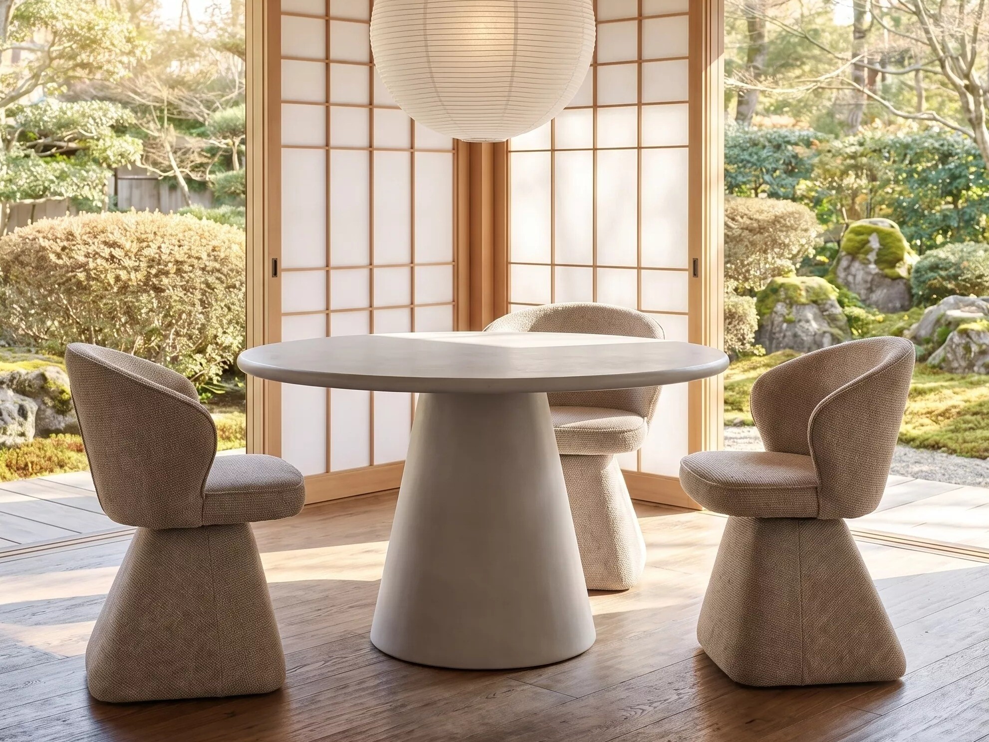 Tafel Detroit 1069 (Lichtgrijs)