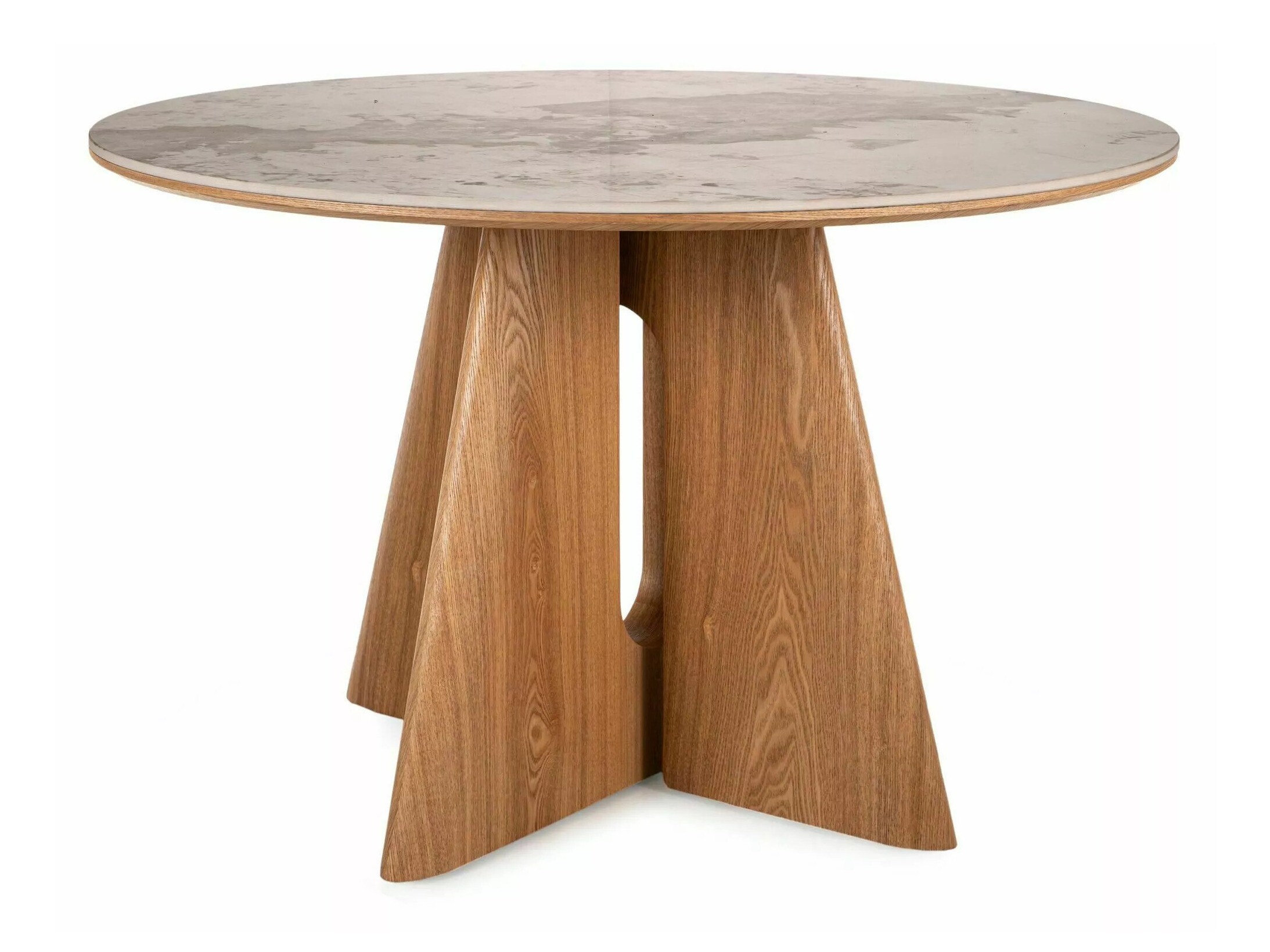 Tafel Detroit 1073 (Steenpatroon + Eiken)