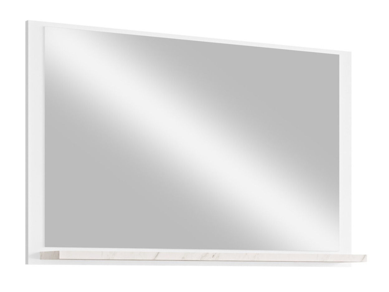 Badkamer spiegel Salus (Wit + Wit marmer)